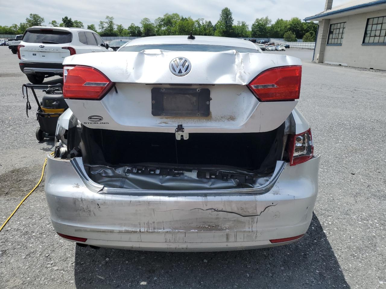 2011 Volkswagen Jetta Se Silver vin: 3VWDZ7AJ5BM022127