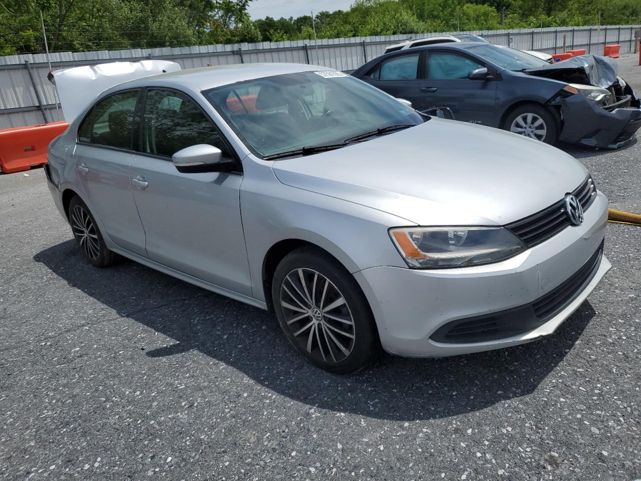 2011 Volkswagen Jetta Se Silver vin: 3VWDZ7AJ5BM022127