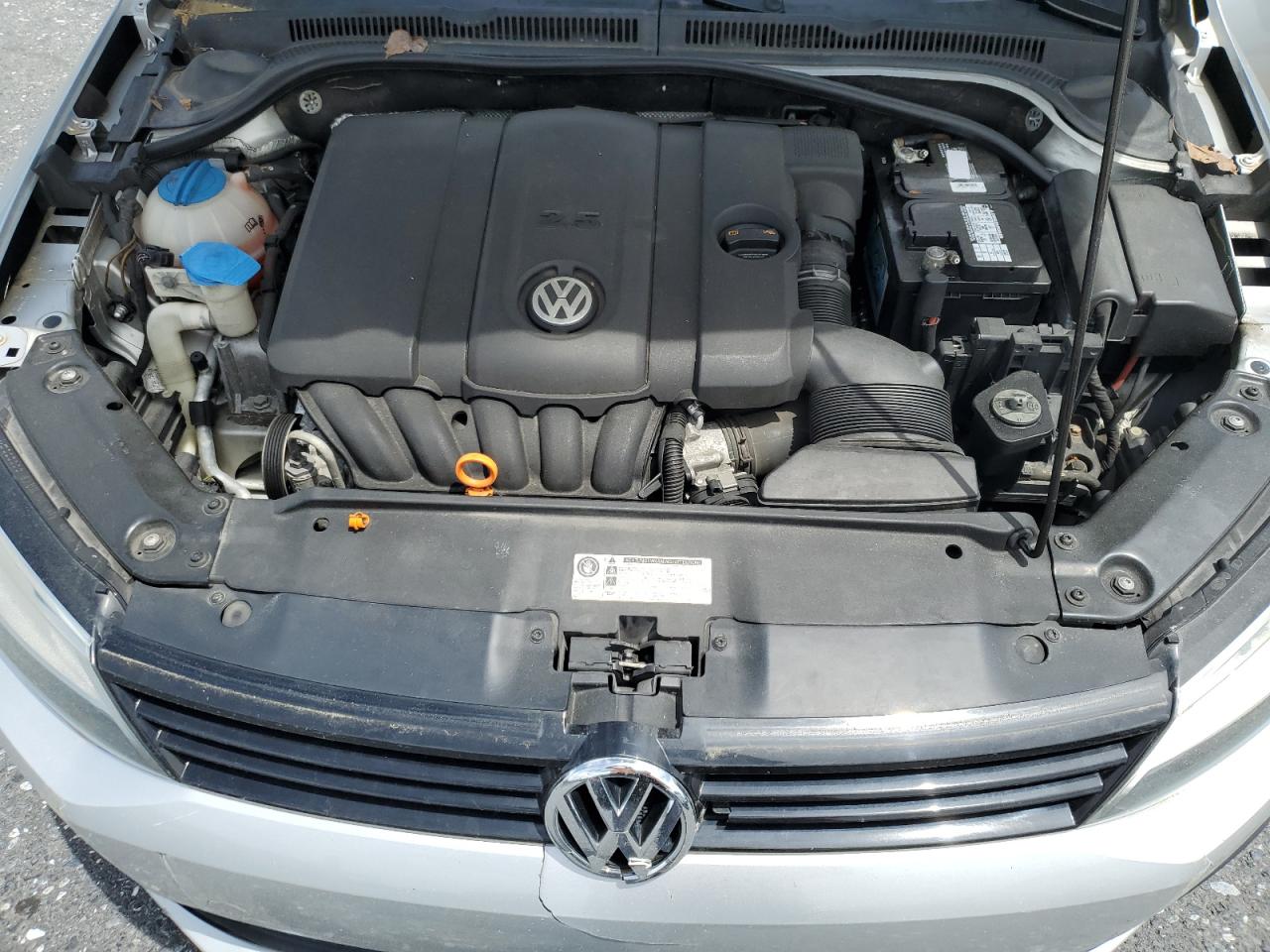 2011 Volkswagen Jetta Se Silver vin: 3VWDZ7AJ5BM022127
