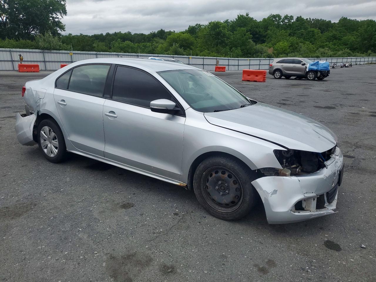 2011 Volkswagen Jetta Se Silver vin: 3VWDZ7AJ5BM301299