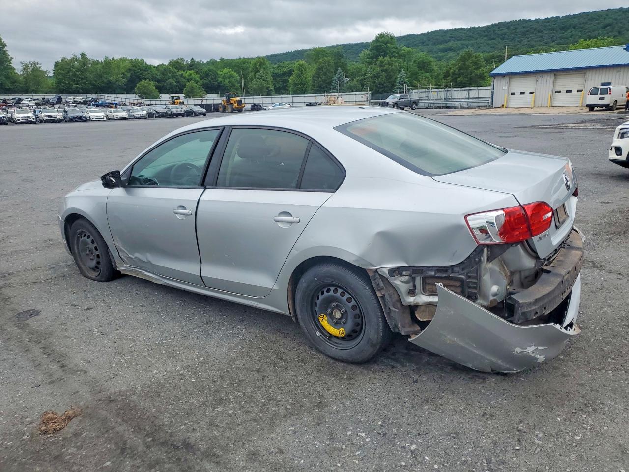 2011 Volkswagen Jetta Se Silver vin: 3VWDZ7AJ5BM301299