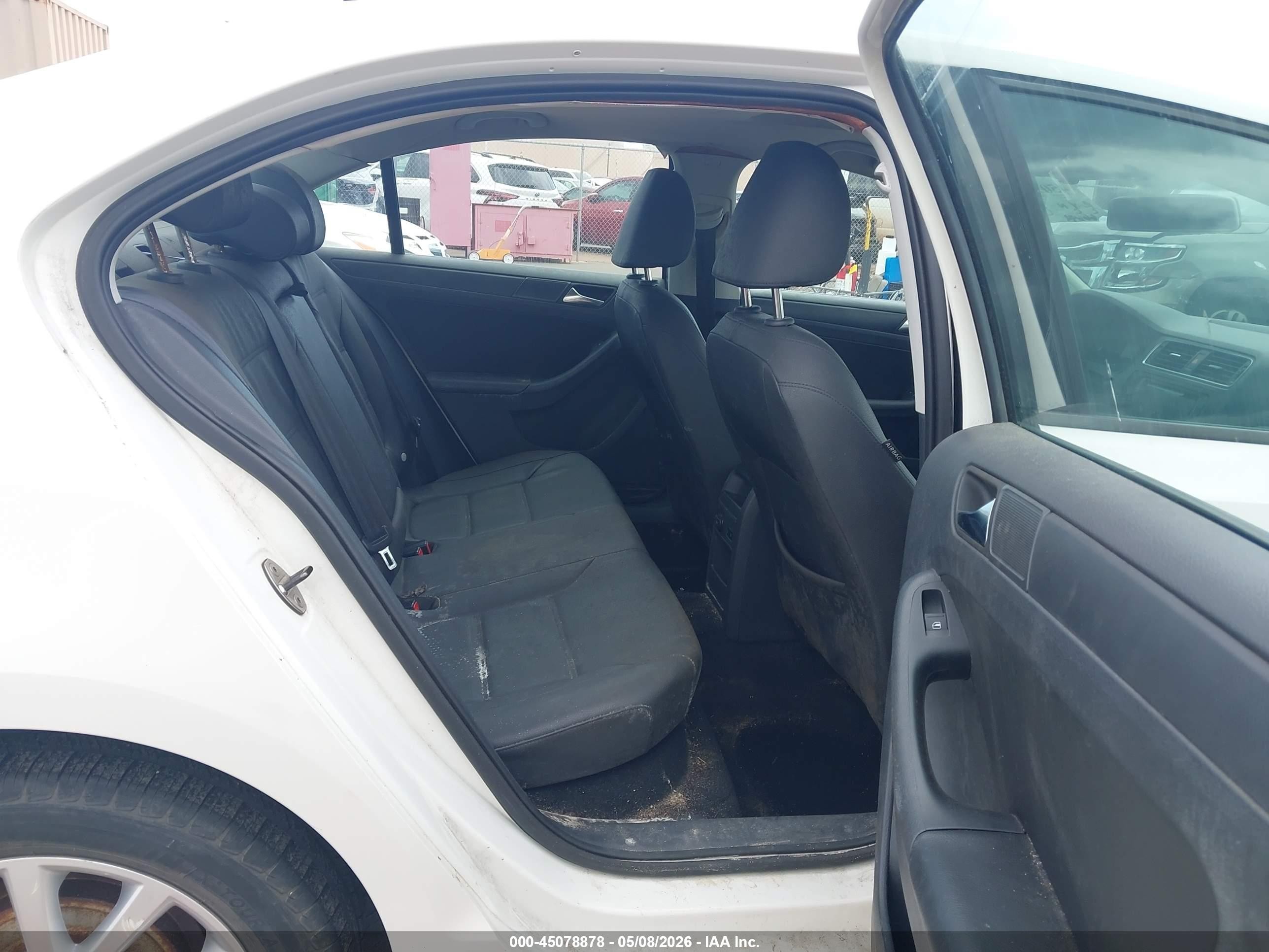 2011 Volkswagen Jetta 2.5l Se White vin: 3VWDZ7AJ5BM308382
