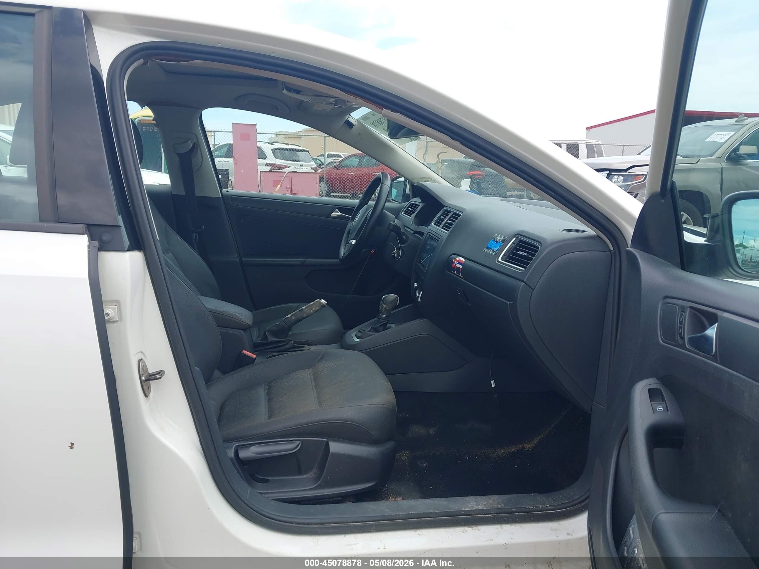 2011 Volkswagen Jetta 2.5l Se White vin: 3VWDZ7AJ5BM308382
