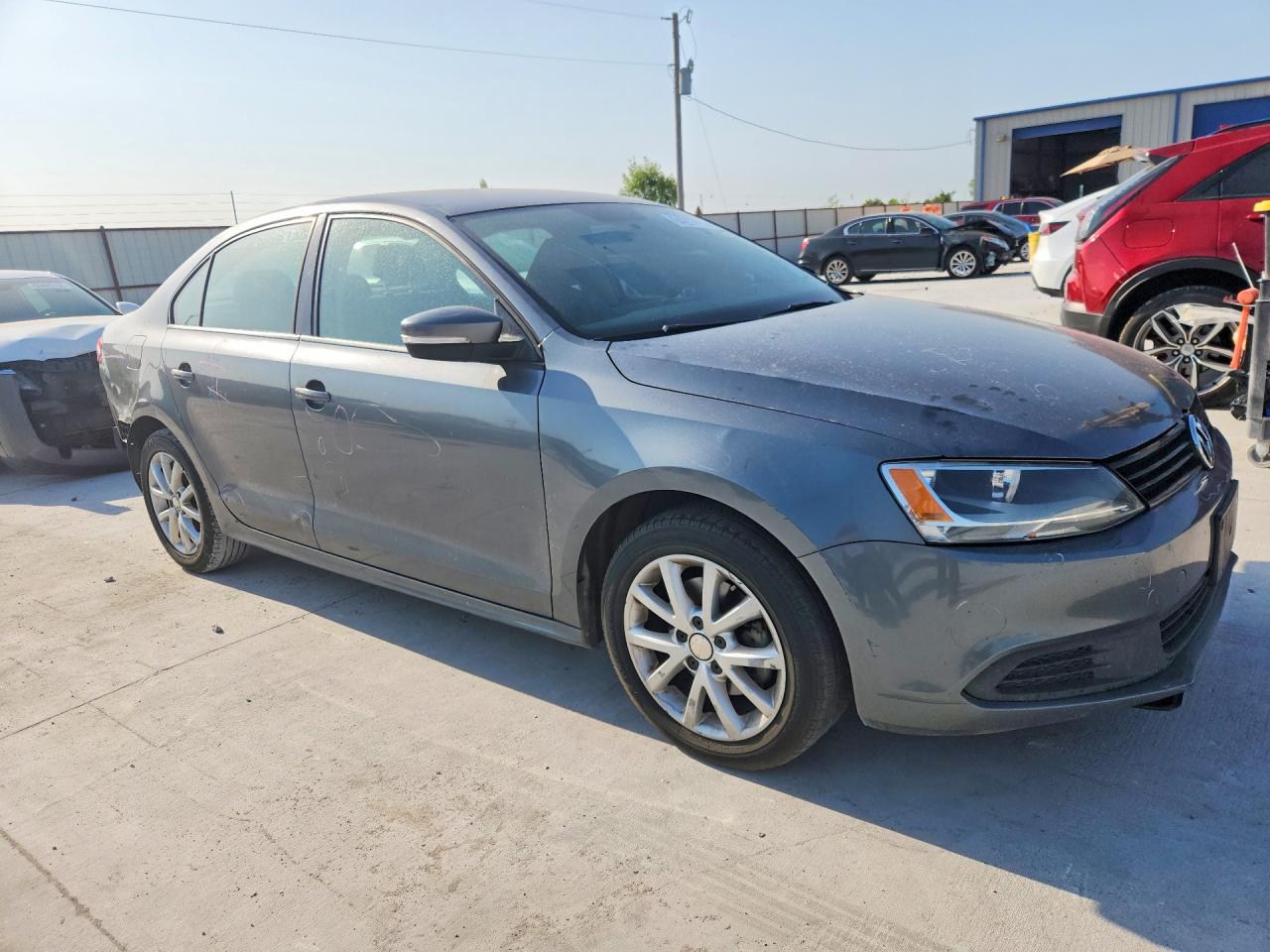 2011 Volkswagen Jetta Se Gray vin: 3VWDZ7AJ5BM315638