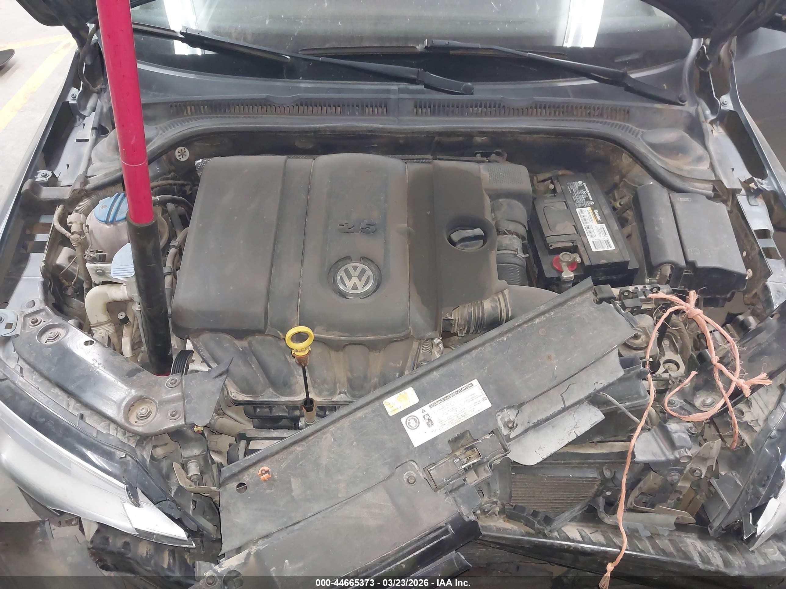 2011 Volkswagen Jetta 2.5l Se Gray vin: 3VWDZ7AJ5BM317597