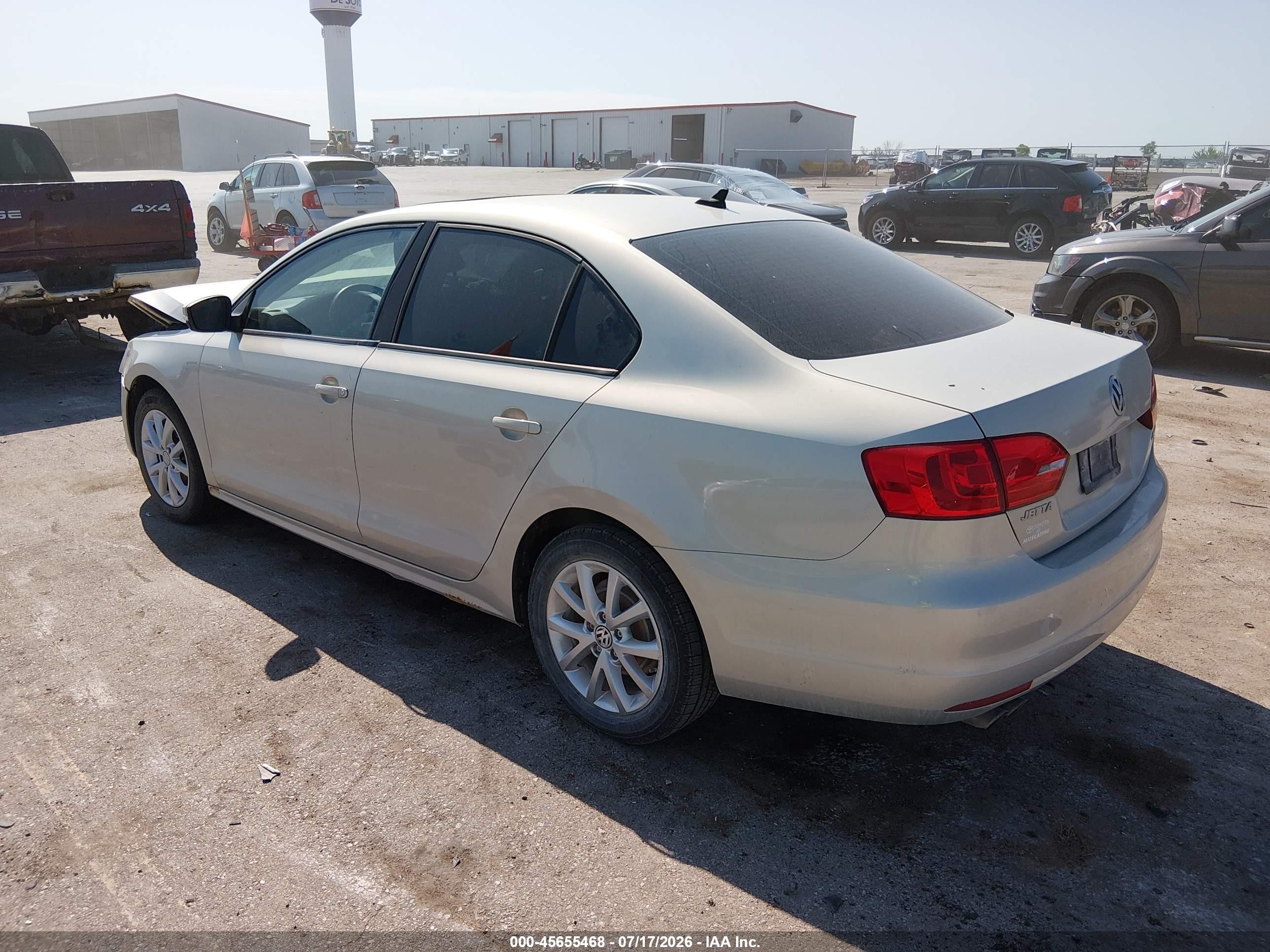 2011 Volkswagen Jetta 2.5l Se Silver vin: 3VWDZ7AJ5BM321732