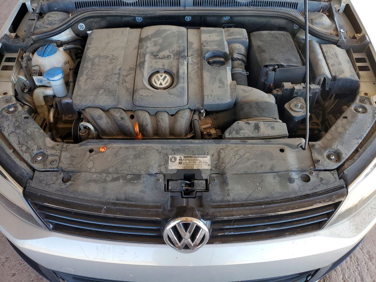 2011 Volkswagen Jetta Se Silver vin: 3VWDZ7AJ5BM392333