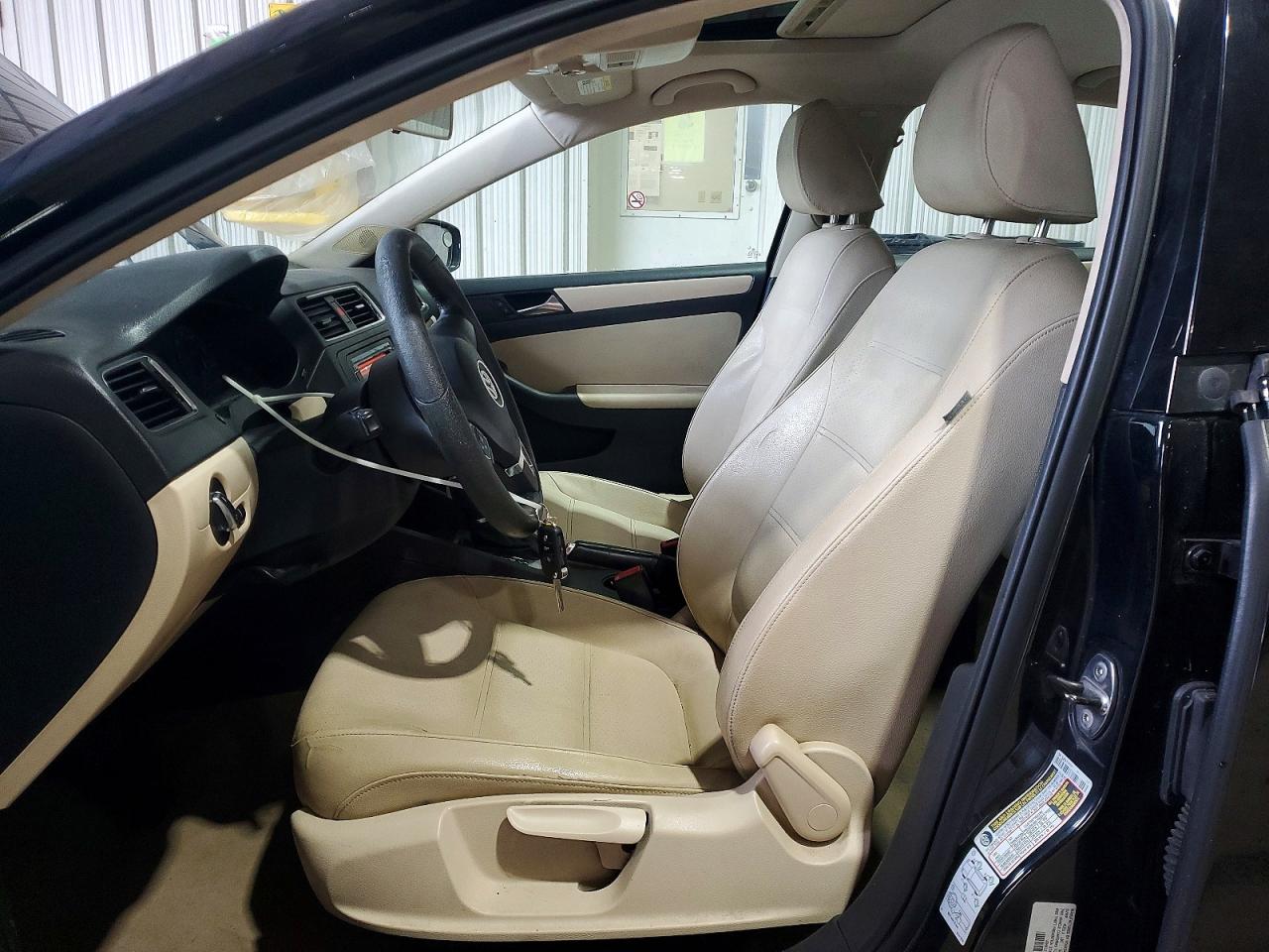 2011 Volkswagen Jetta Se Black vin: 3VWDZ7AJ6BM080134