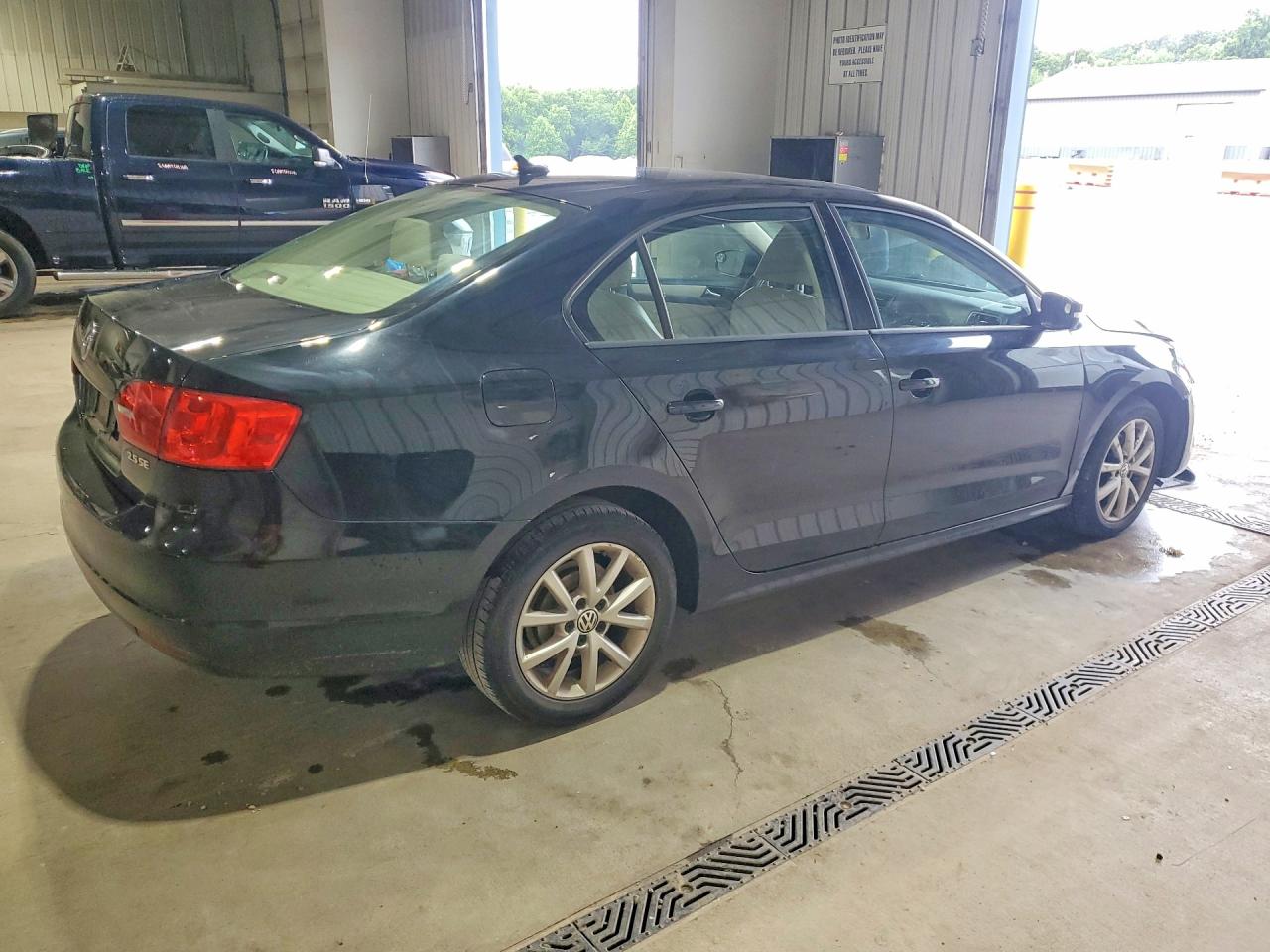 2011 Volkswagen Jetta Se Black vin: 3VWDZ7AJ6BM080134