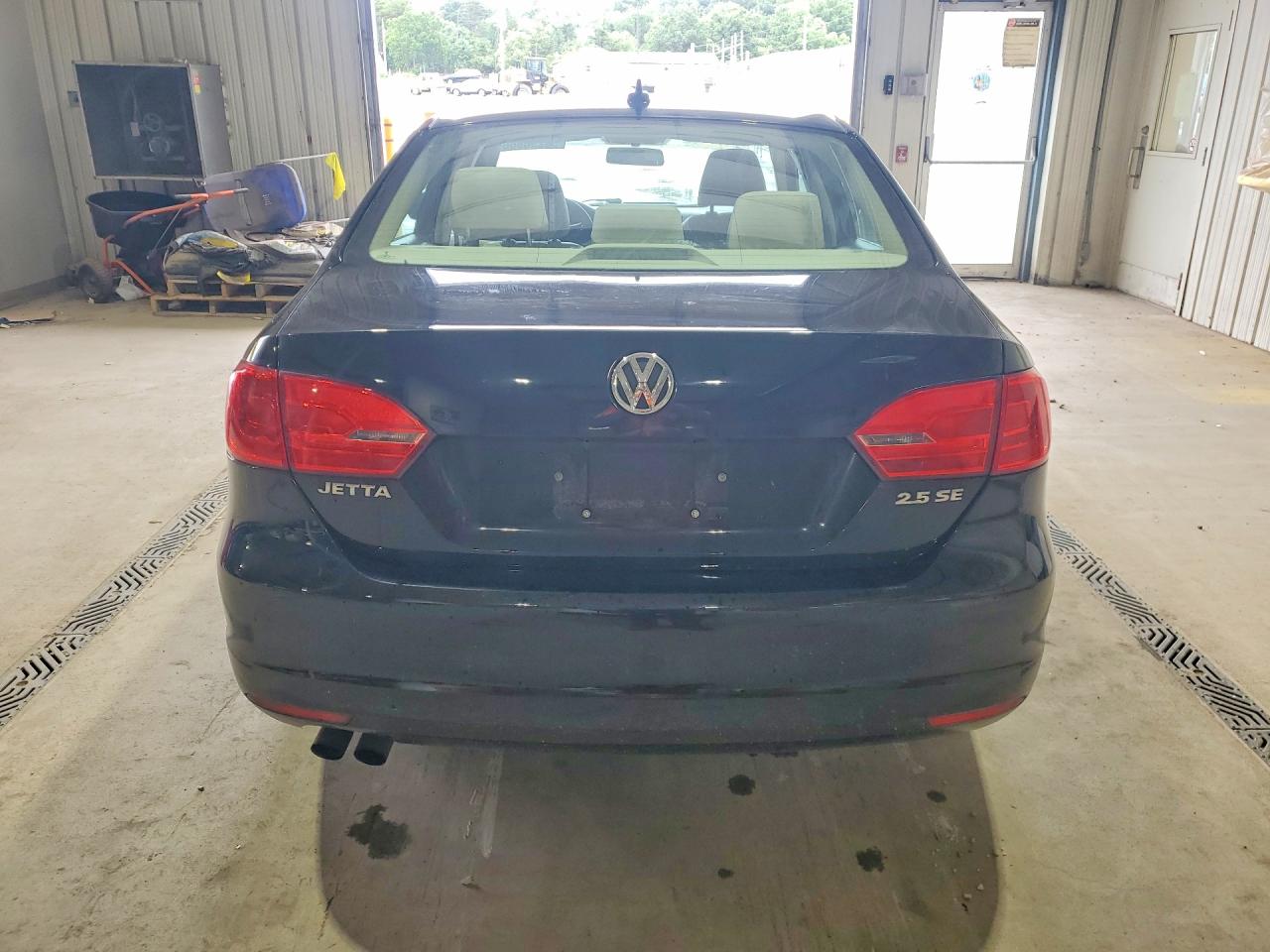 2011 Volkswagen Jetta Se Black vin: 3VWDZ7AJ6BM080134