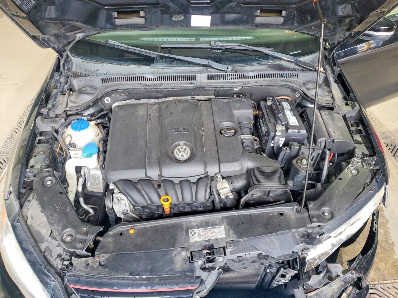 2011 Volkswagen Jetta Se Black vin: 3VWDZ7AJ6BM080134