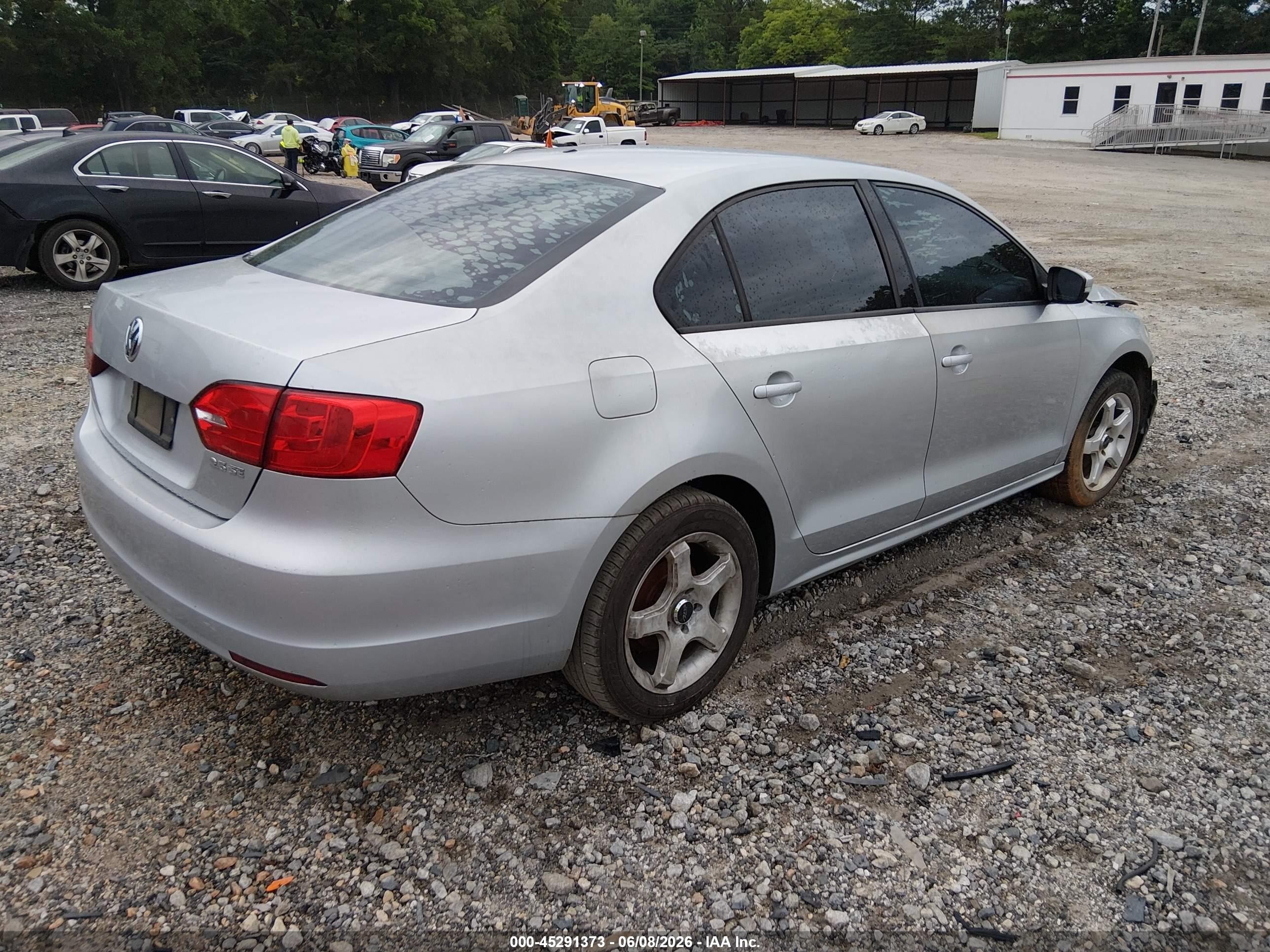 2011 Volkswagen Jetta 2.5l Se Silver vin: 3VWDZ7AJ6BM303532