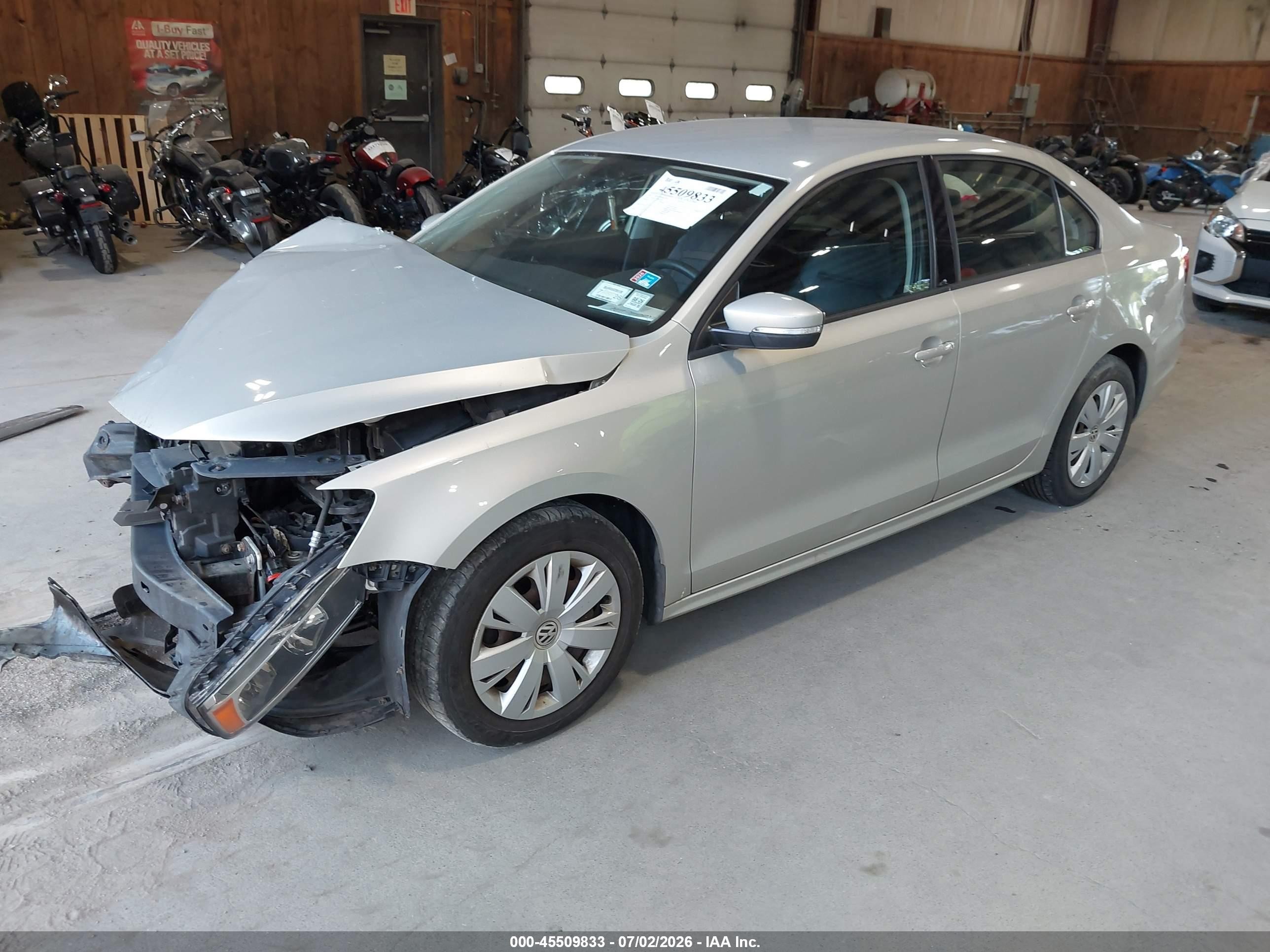 2011 Volkswagen Jetta 2.5l Se Silver vin: 3VWDZ7AJ6BM305765