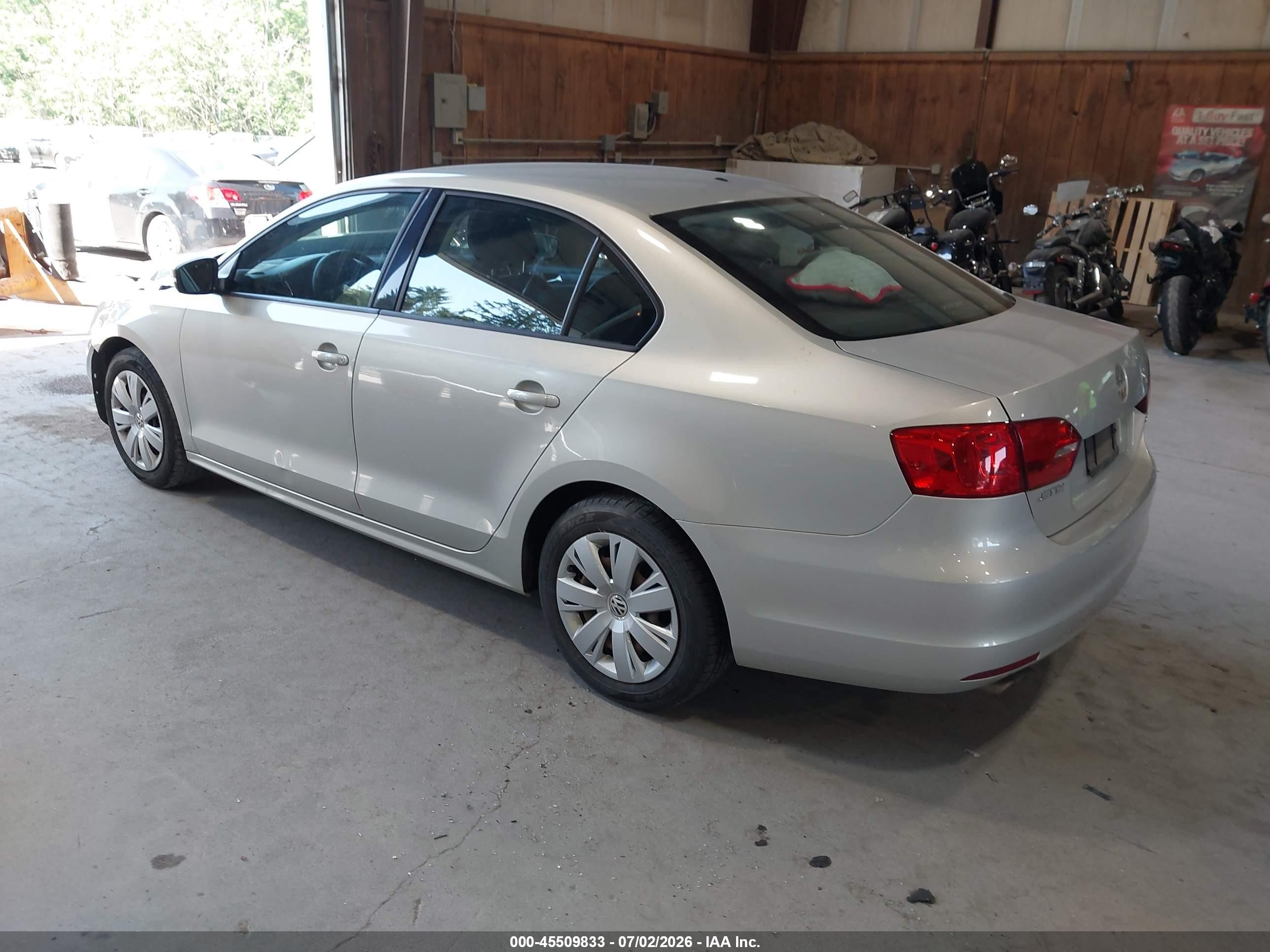 2011 Volkswagen Jetta 2.5l Se Silver vin: 3VWDZ7AJ6BM305765