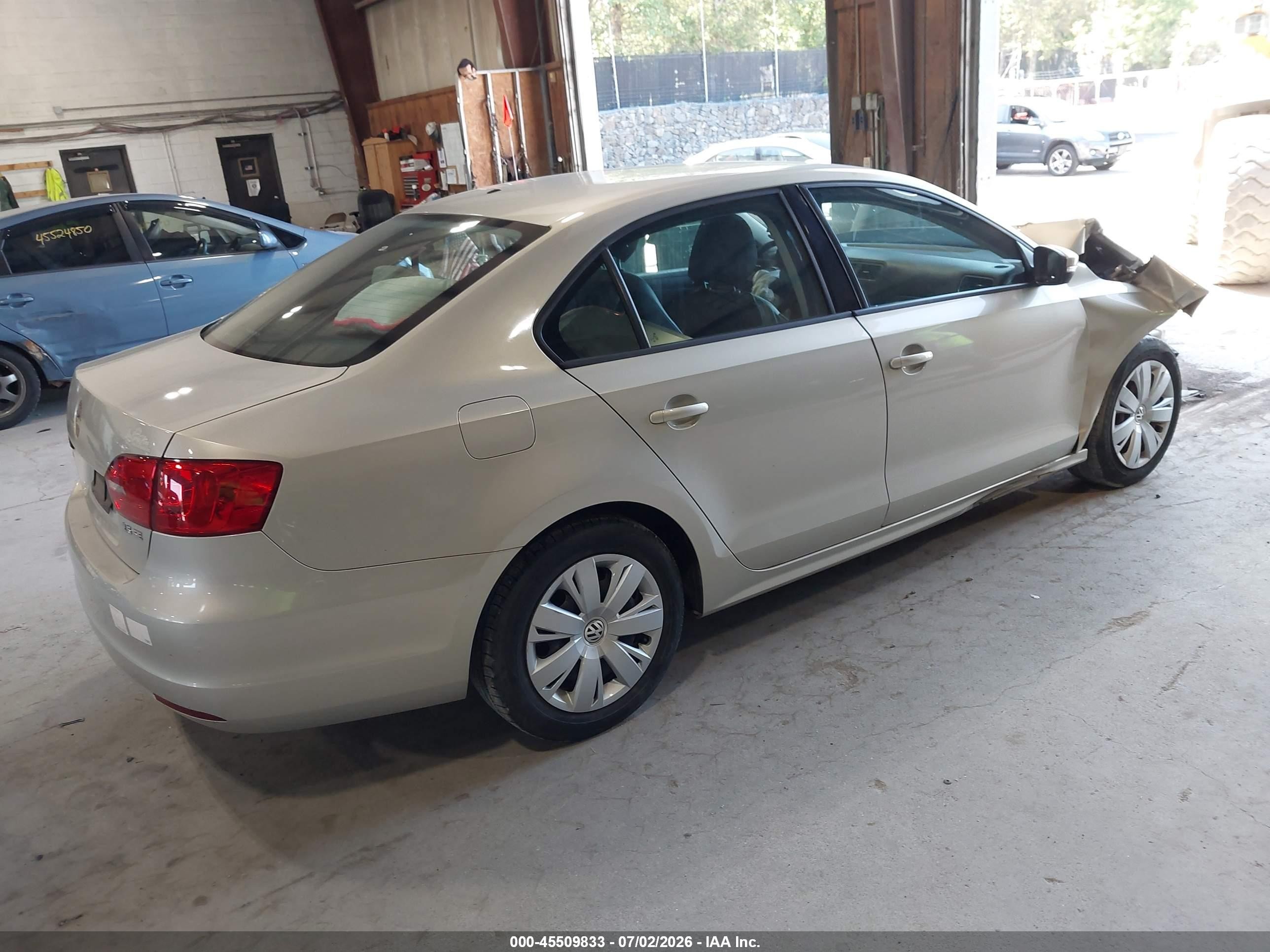 2011 Volkswagen Jetta 2.5l Se Silver vin: 3VWDZ7AJ6BM305765