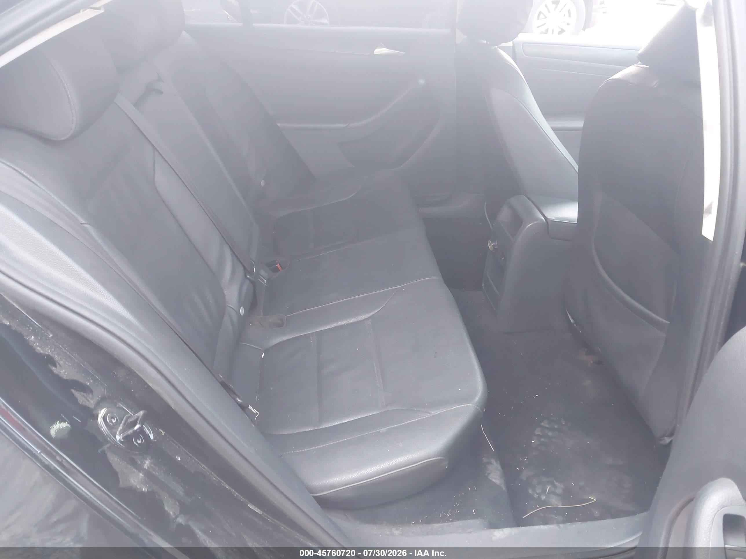 2011 Volkswagen Jetta 2.5l Se Black vin: 3VWDZ7AJ6BM326776