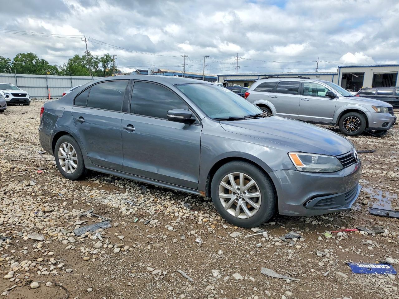2011 Volkswagen Jetta Se Серый vin: 3VWDZ7AJ6BM336630