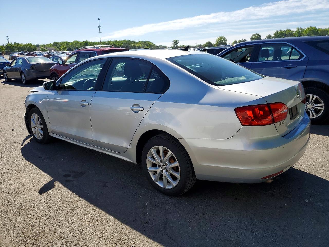 2011 Volkswagen Jetta Se Silver vin: 3VWDZ7AJ6BM349989