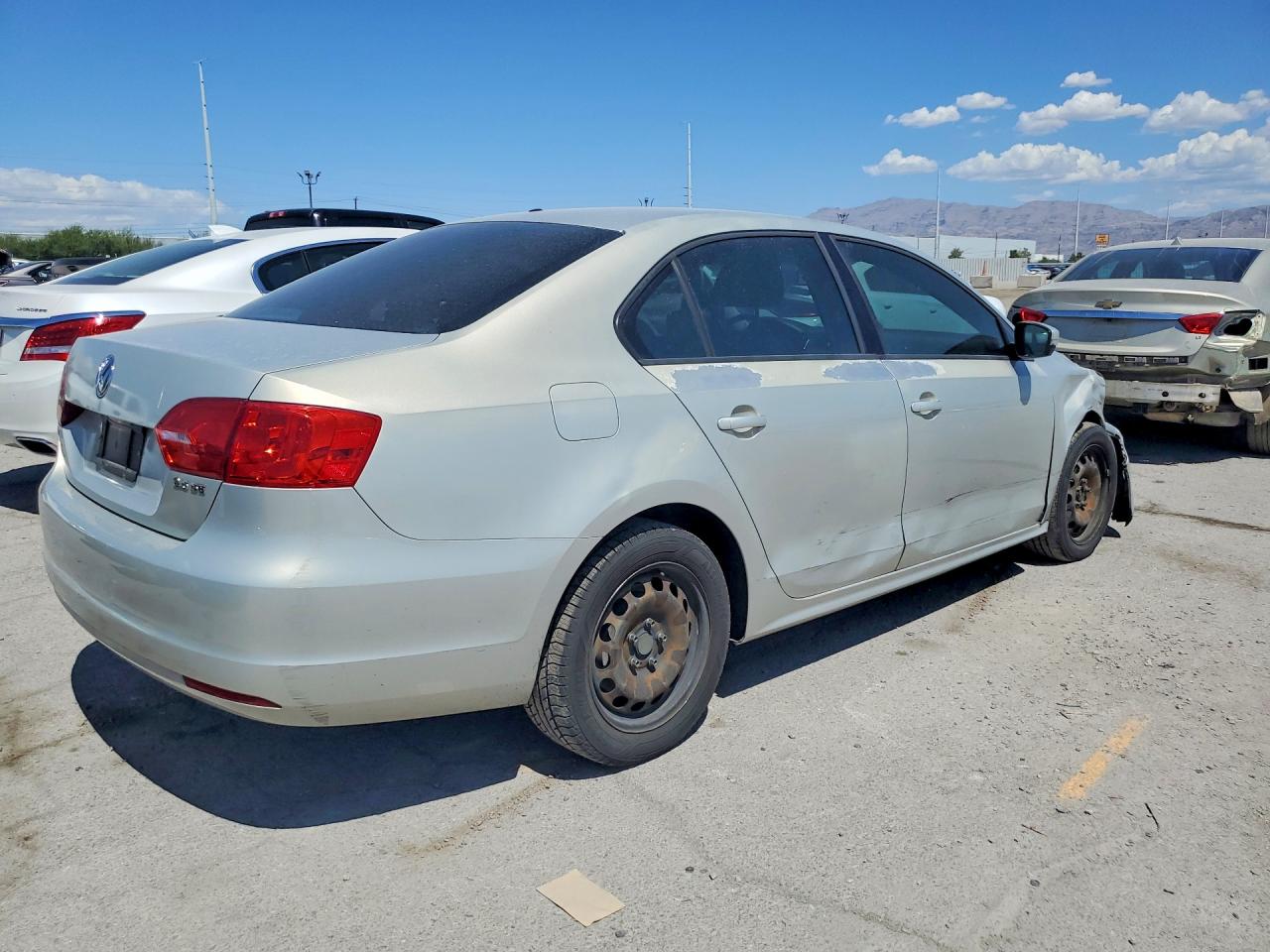 2011 Volkswagen Jetta Se Tan vin: 3VWDZ7AJ6BM357414