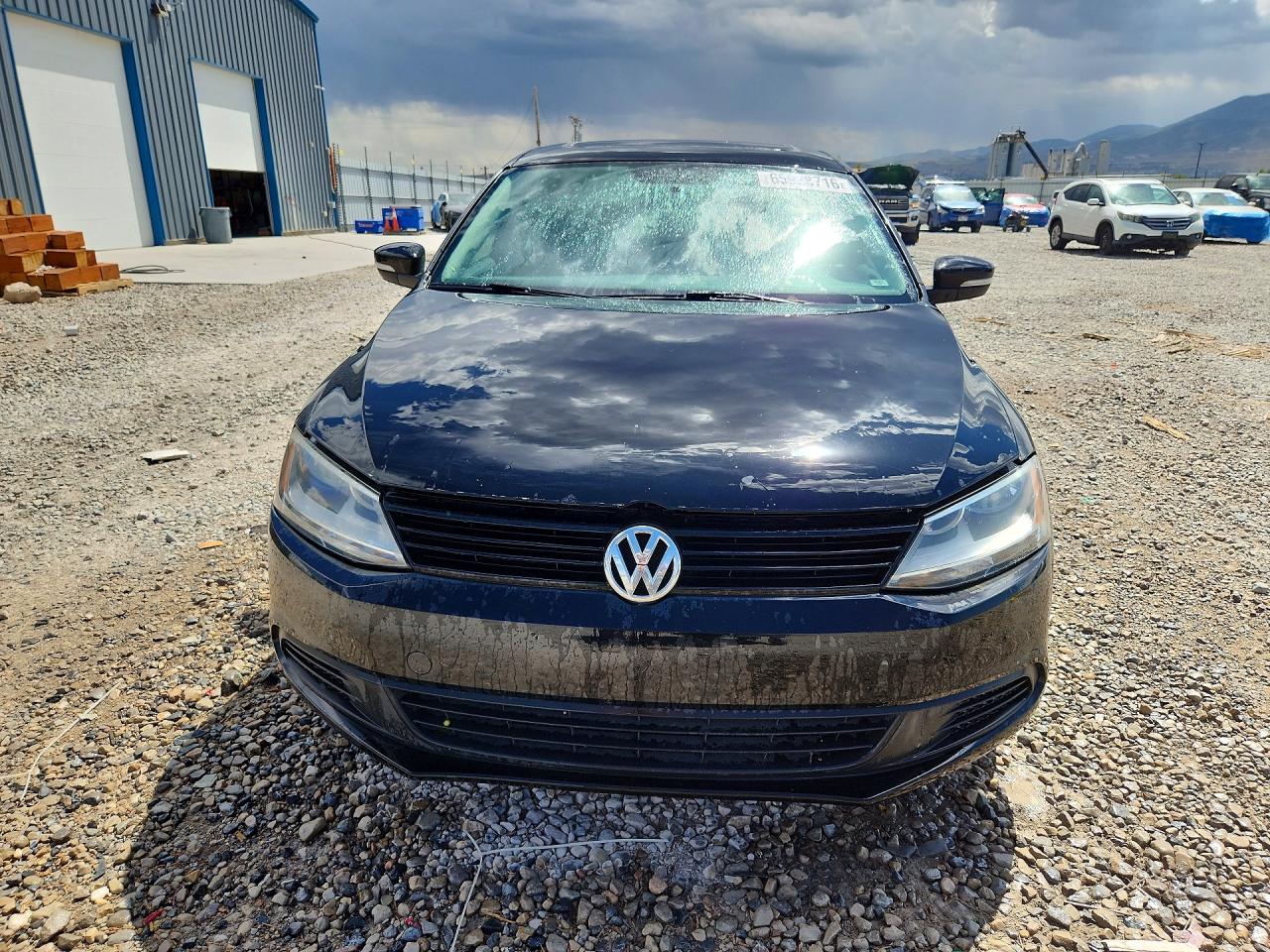 2011 Volkswagen Jetta Se Black vin: 3VWDZ7AJ6BM358398