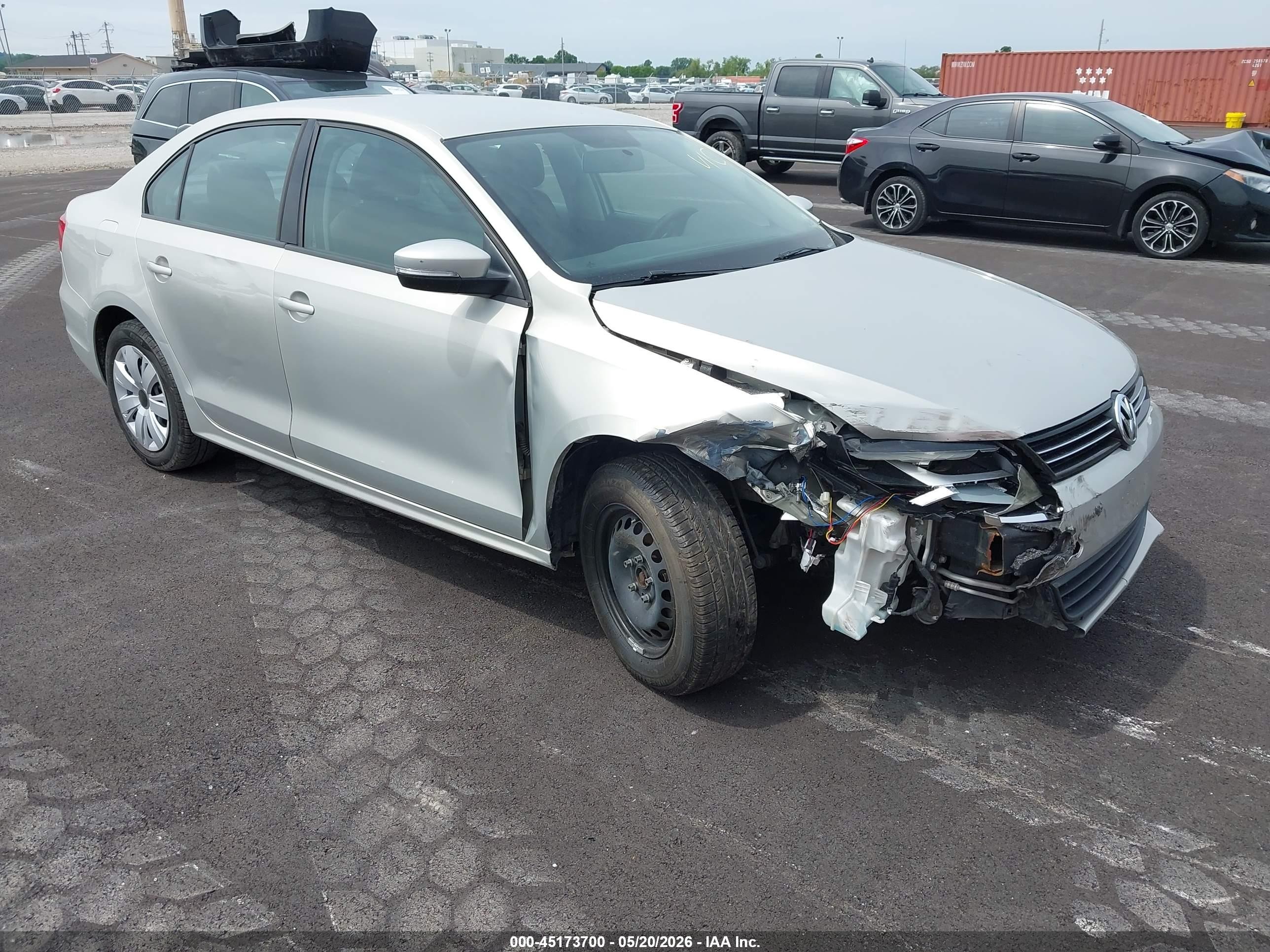 2011 Volkswagen Jetta 2.5l Se Tan vin: 3VWDZ7AJ7BM340945