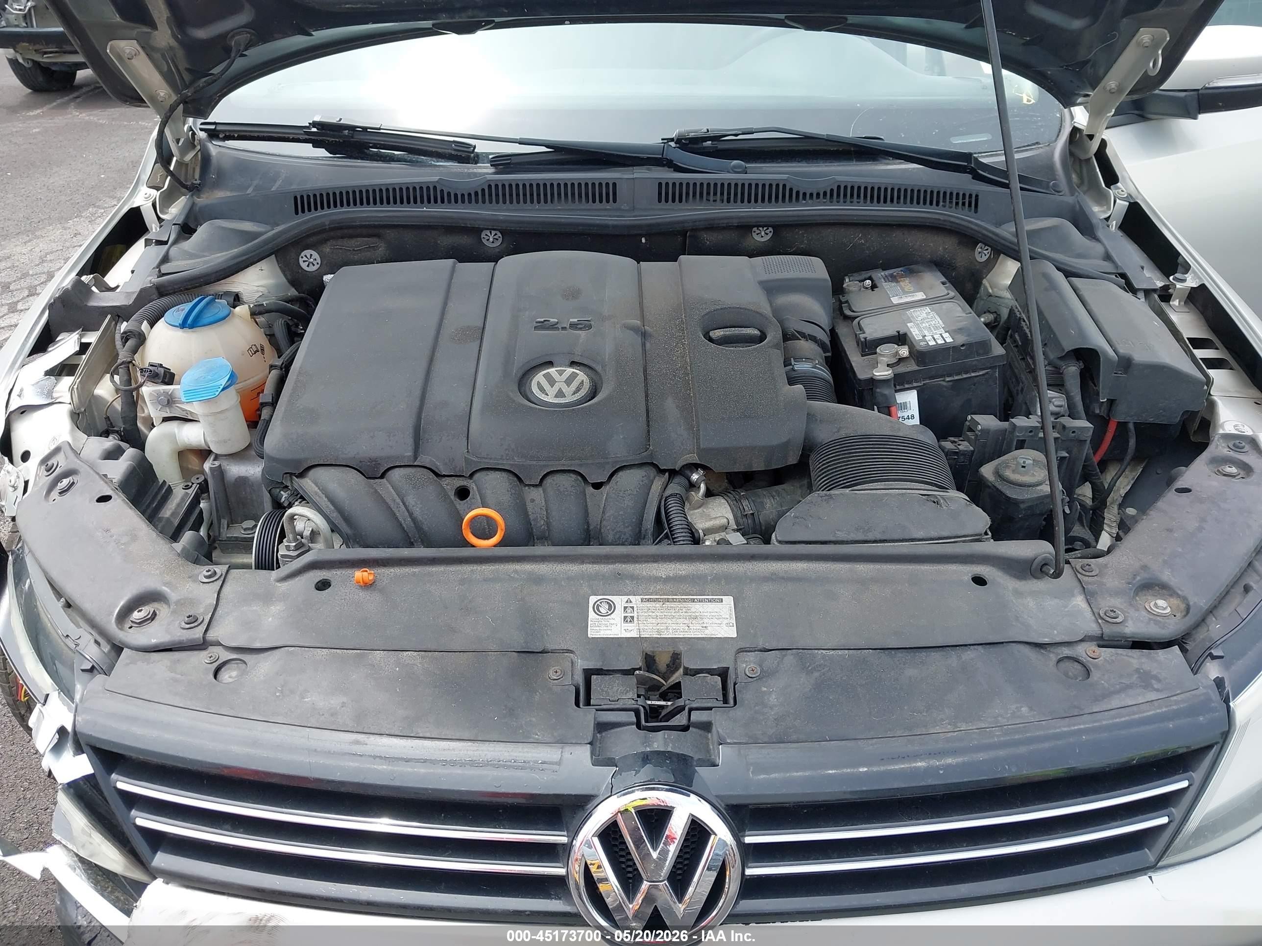 2011 Volkswagen Jetta 2.5l Se Желто-коричневый vin: 3VWDZ7AJ7BM340945