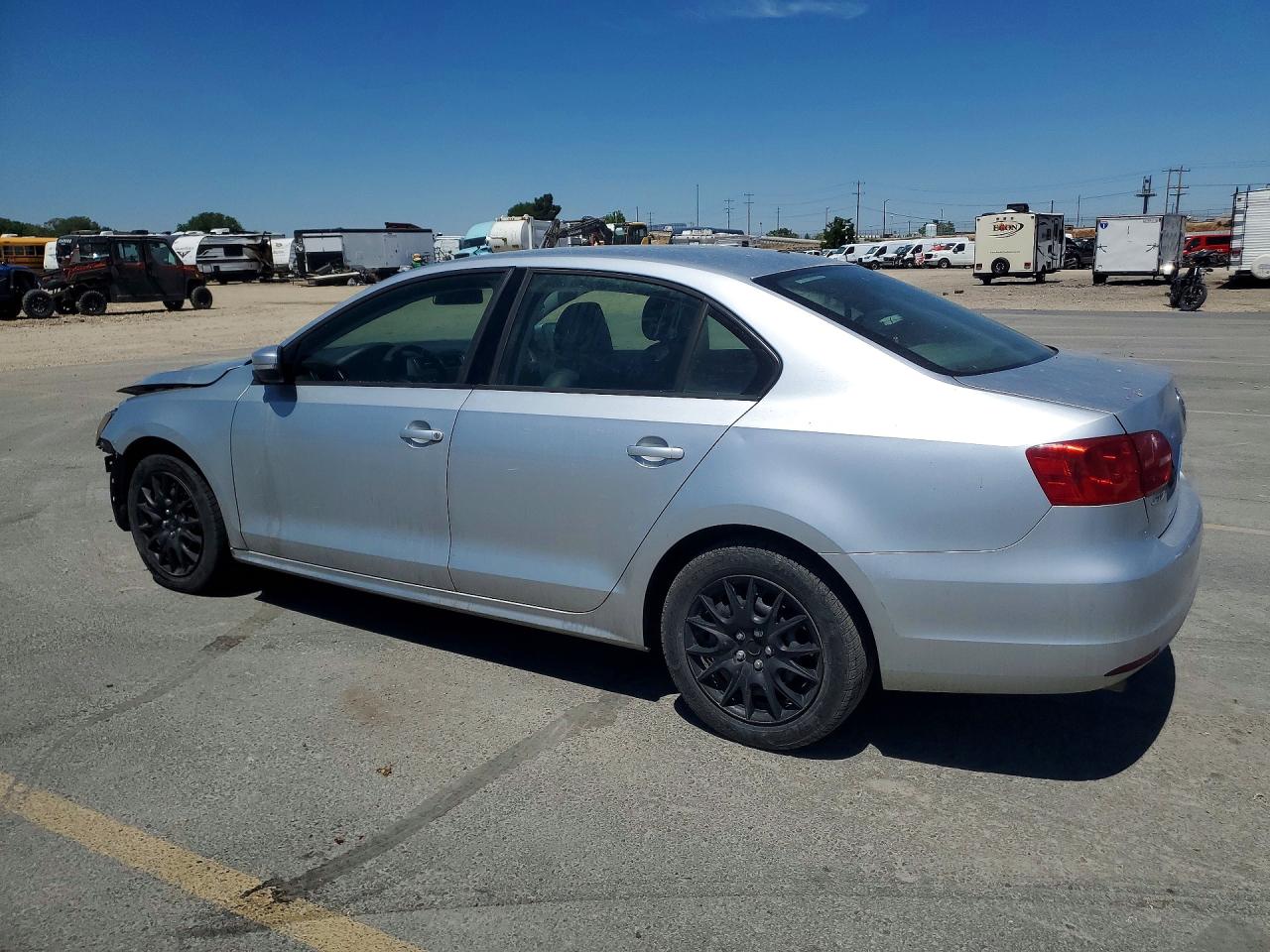 2011 Volkswagen Jetta Se Silver vin: 3VWDZ7AJ7BM397484