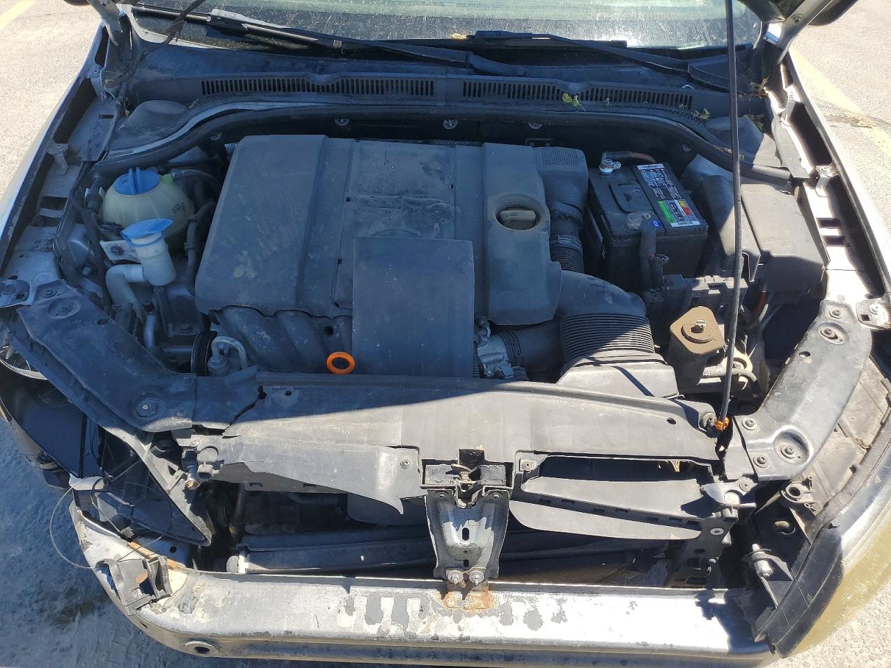 2011 Volkswagen Jetta Se Silver vin: 3VWDZ7AJ7BM397484