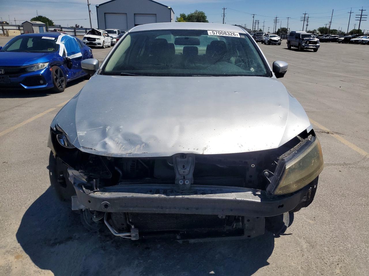 2011 Volkswagen Jetta Se Silver vin: 3VWDZ7AJ7BM397484