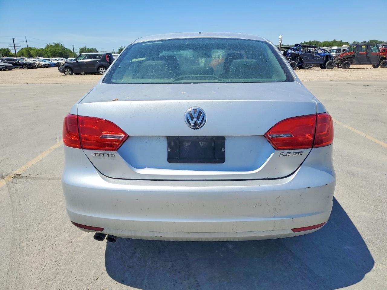 2011 Volkswagen Jetta Se Silver vin: 3VWDZ7AJ7BM397484