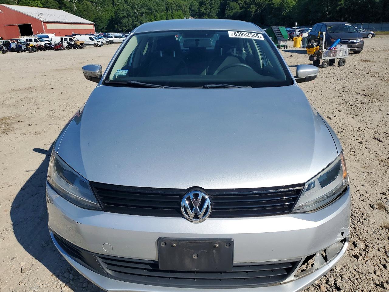 2011 Volkswagen Jetta Se Серебряный vin: 3VWDZ7AJ8BM051976