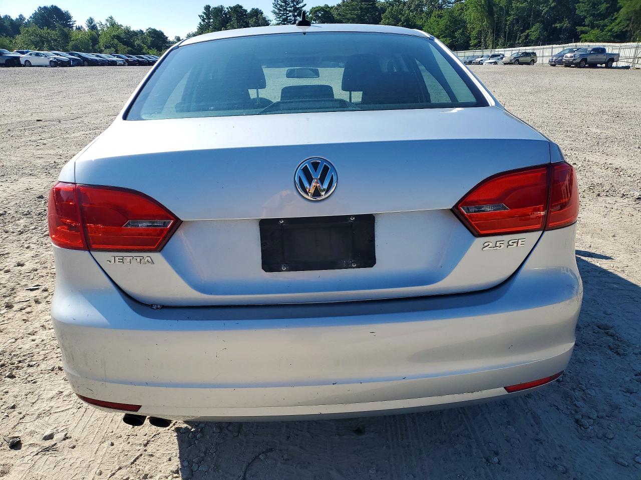 2011 Volkswagen Jetta Se Серебряный vin: 3VWDZ7AJ8BM051976