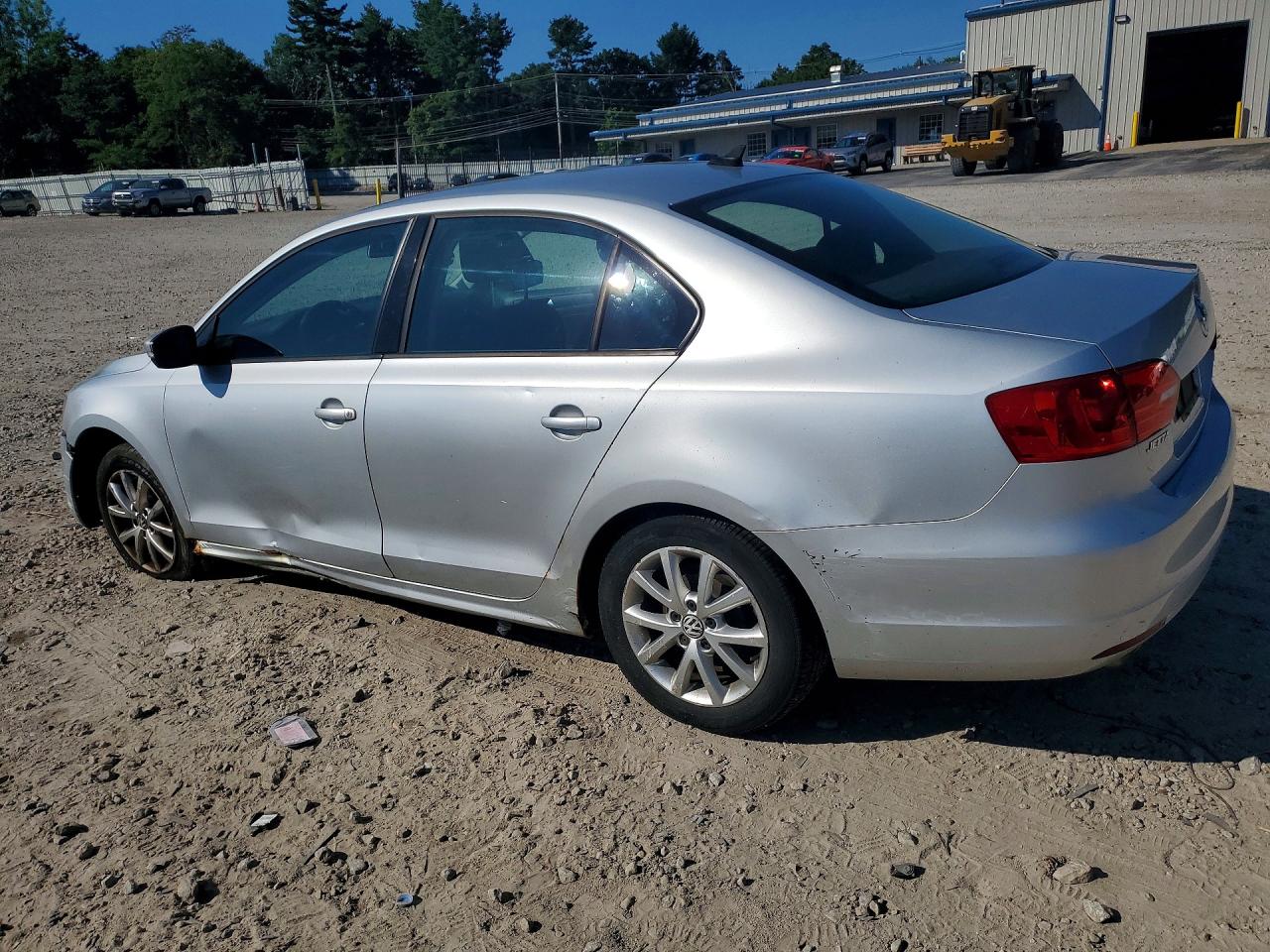 2011 Volkswagen Jetta Se Серебряный vin: 3VWDZ7AJ8BM051976