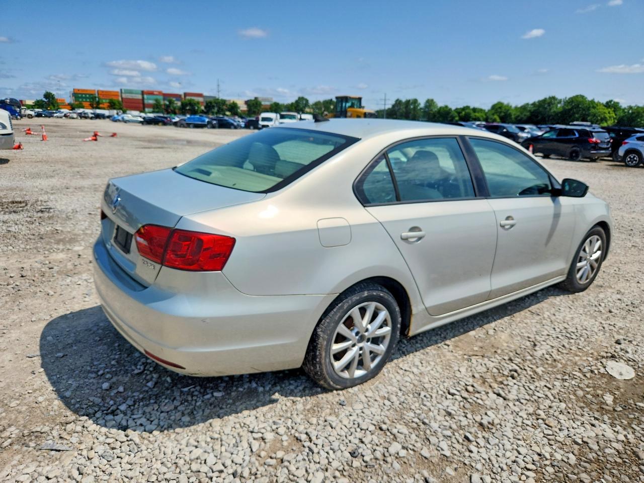 2011 Volkswagen Jetta Se Золотой vin: 3VWDZ7AJ8BM098246