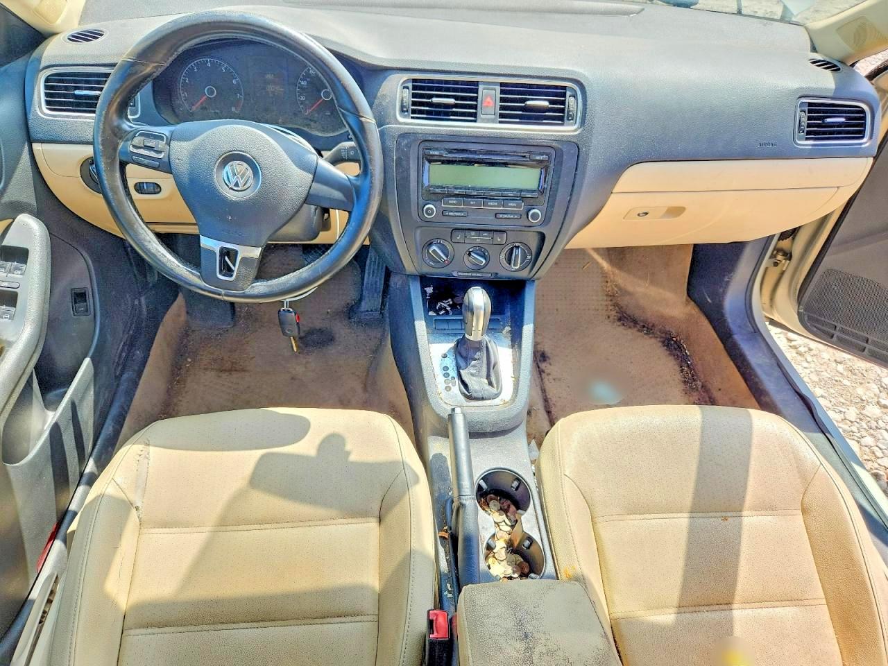 2011 Volkswagen Jetta Se Золотой vin: 3VWDZ7AJ8BM098246