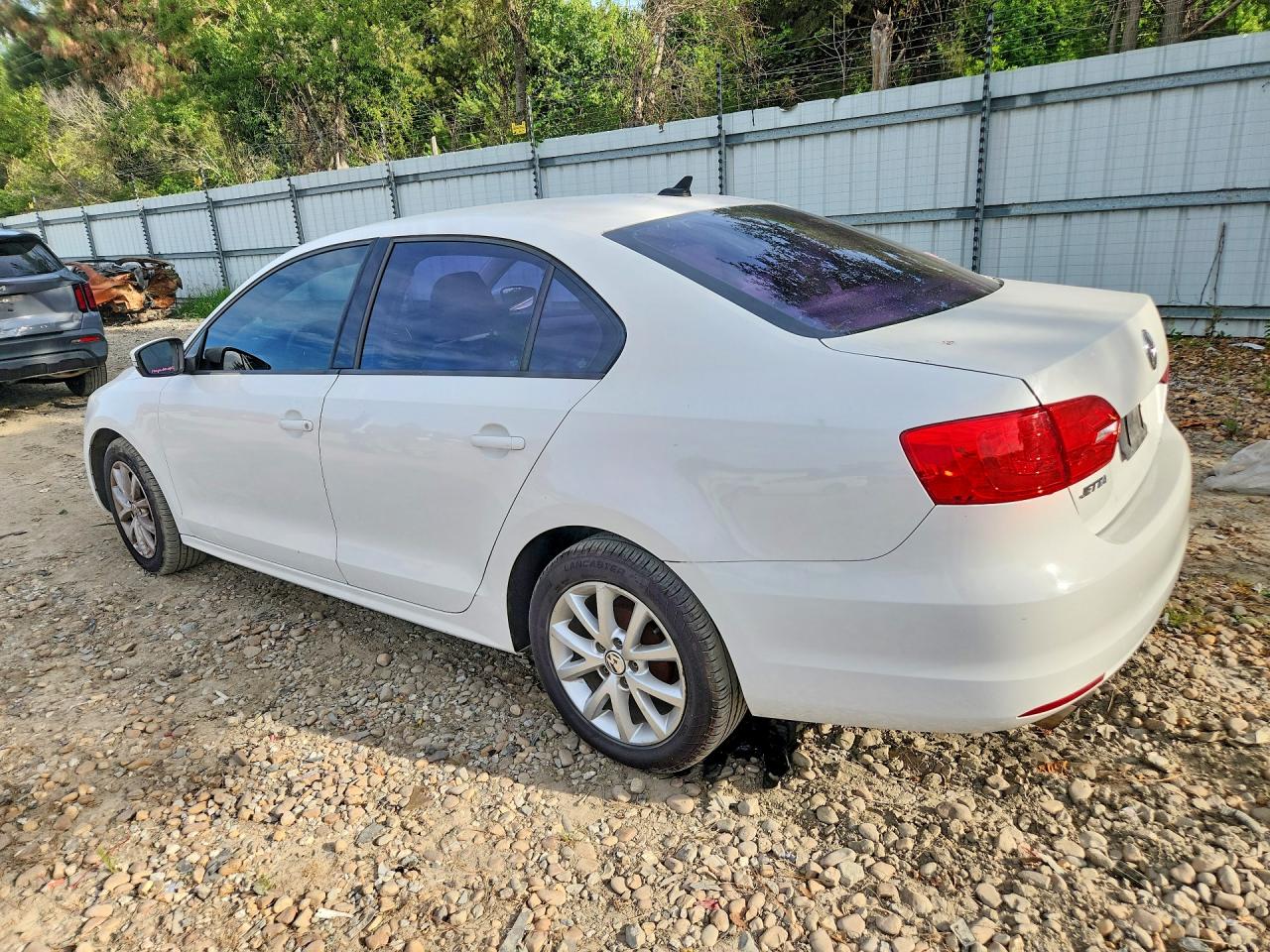 2011 Volkswagen Jetta Se White vin: 3VWDZ7AJ8BM316928