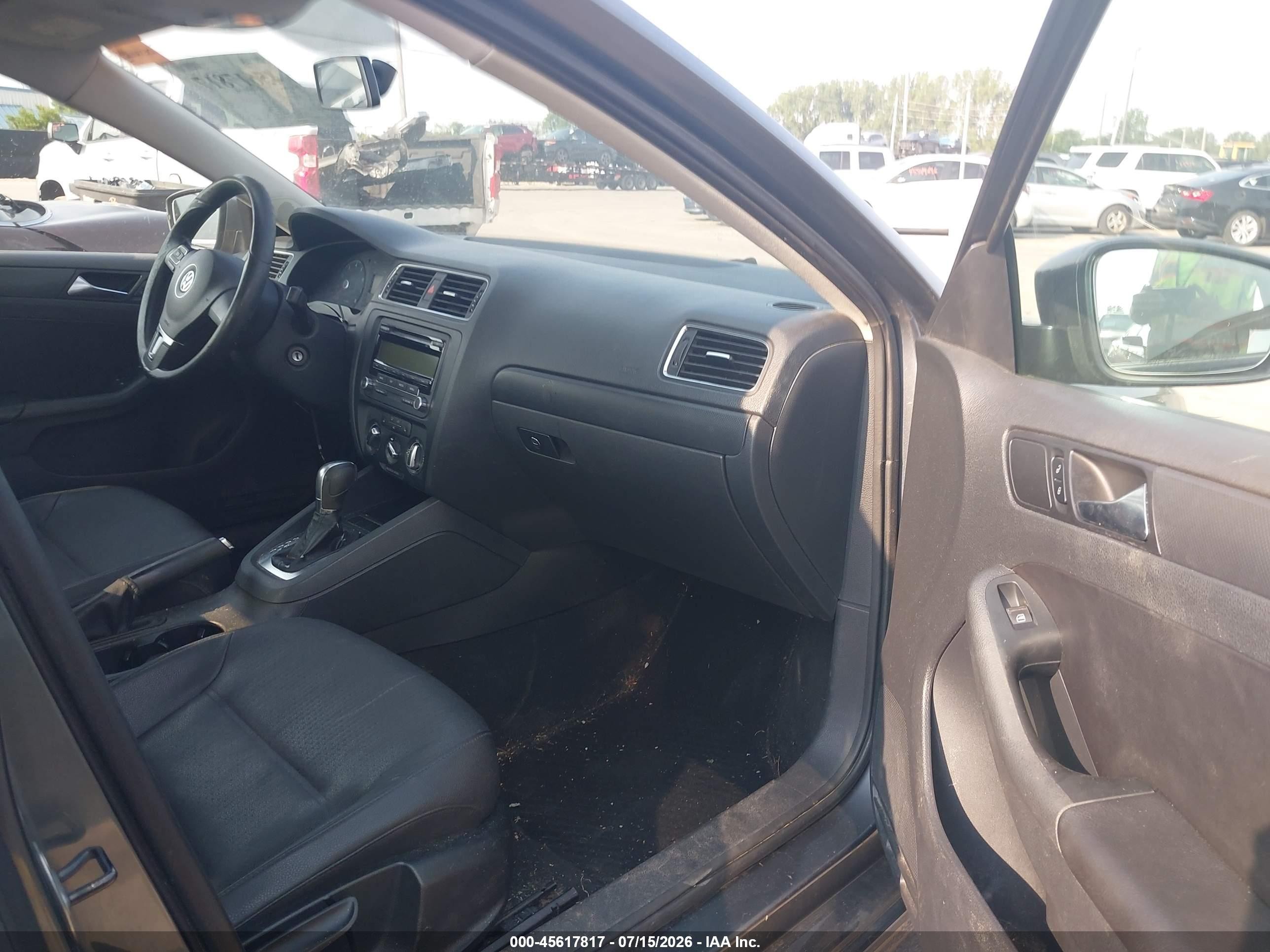 2011 Volkswagen Jetta 2.5l Se Серый vin: 3VWDZ7AJ8BM338329