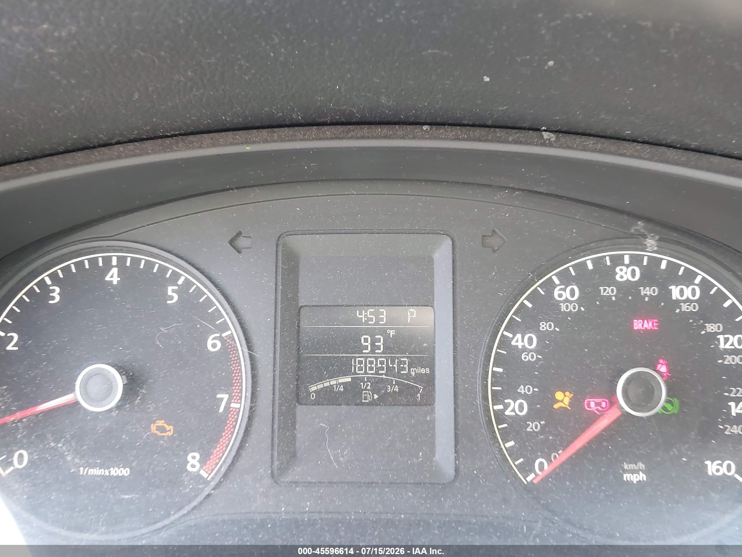2011 Volkswagen Jetta 2.5l Se Silver vin: 3VWDZ7AJ8BM346057