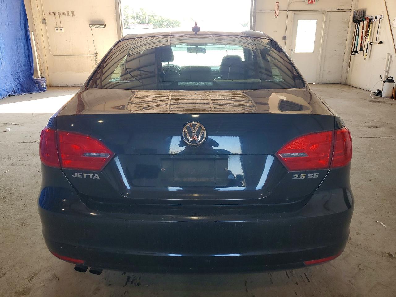 2011 Volkswagen Jetta Se Black vin: 3VWDZ7AJ8BM352215