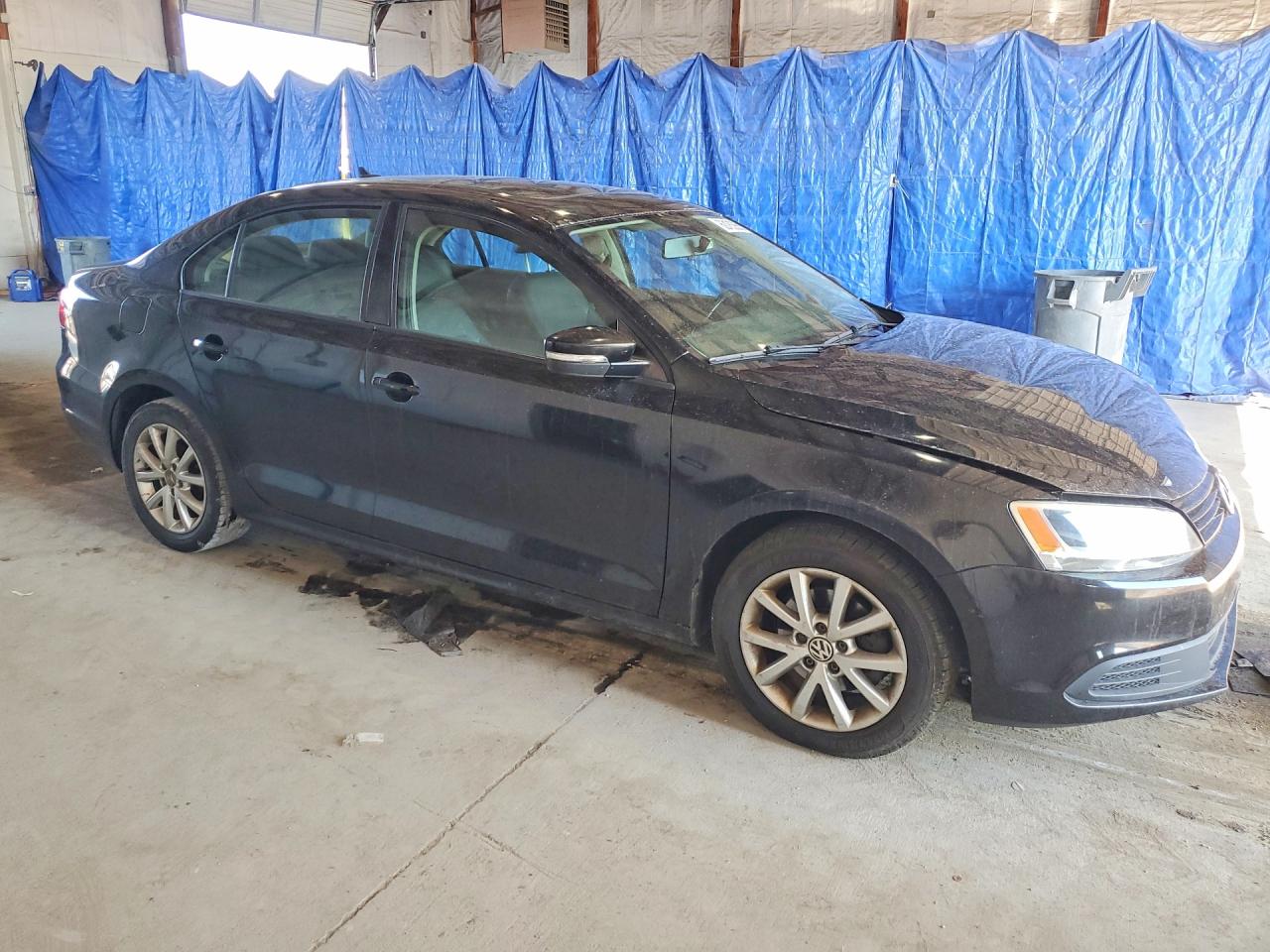 2011 Volkswagen Jetta Se Black vin: 3VWDZ7AJ8BM352215