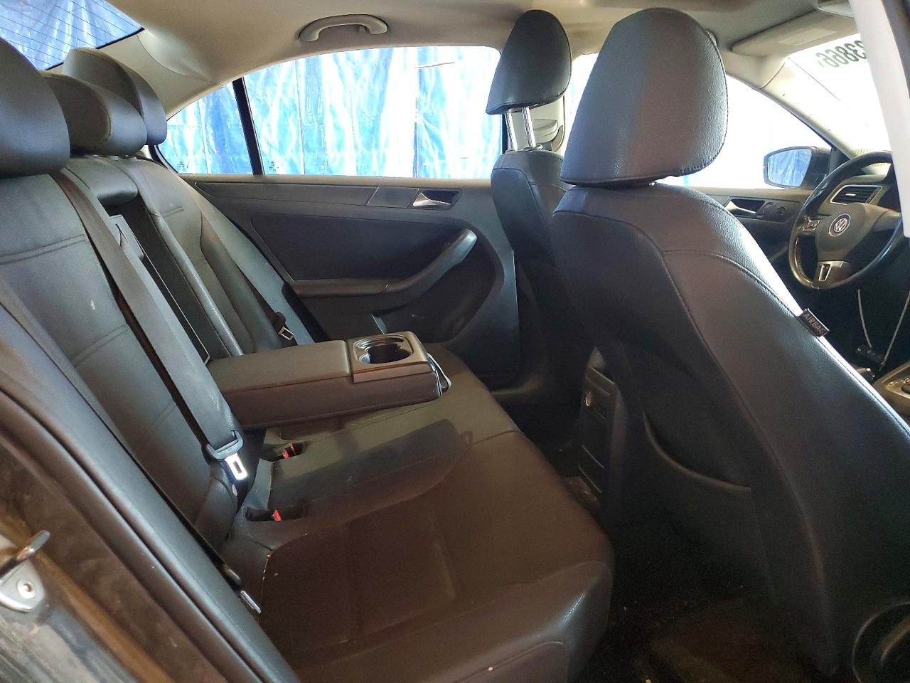 2011 Volkswagen Jetta Se Black vin: 3VWDZ7AJ8BM352215