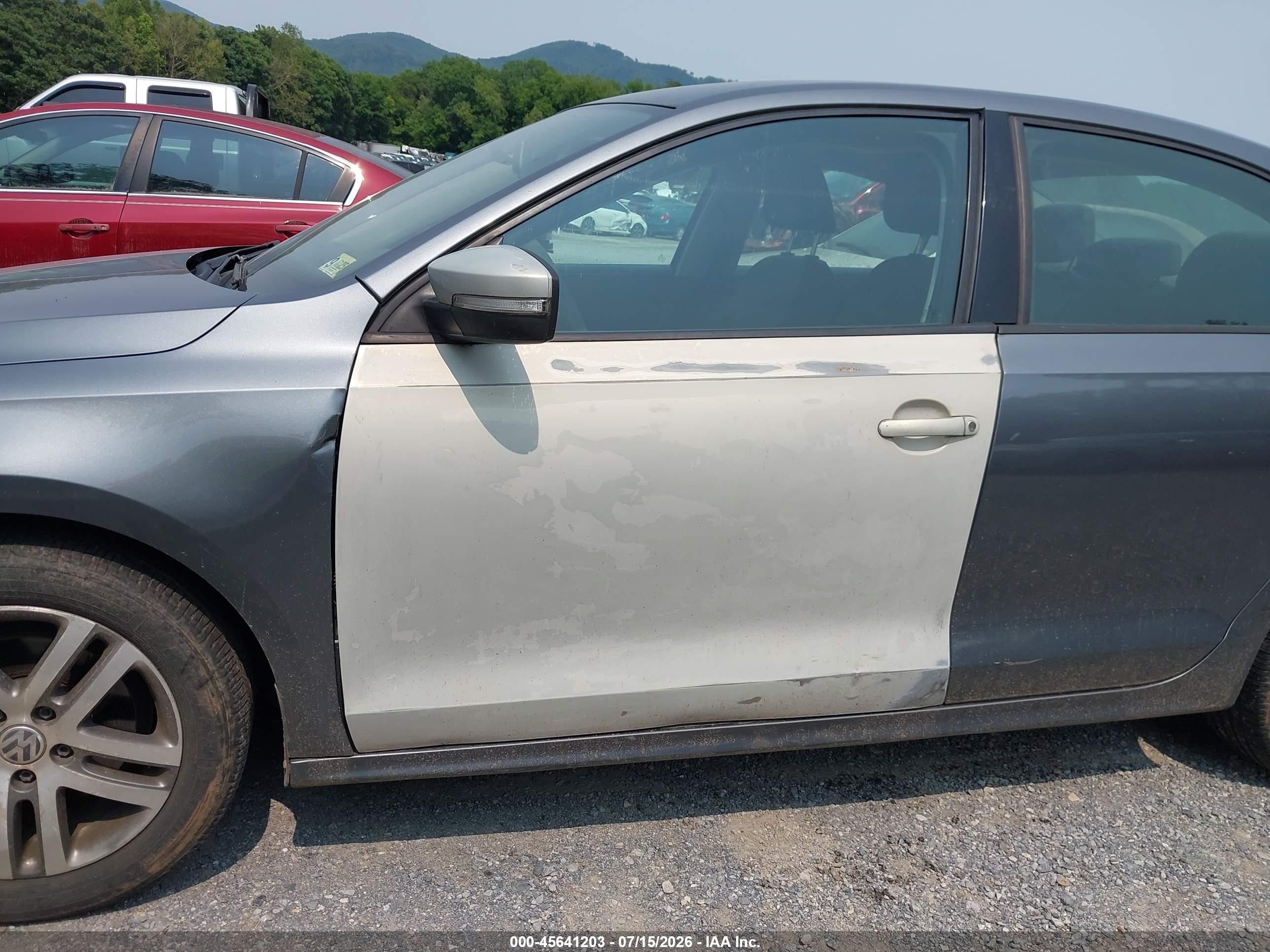 2011 Volkswagen Jetta 2.5l Se Gray vin: 3VWDZ7AJ8BM359682