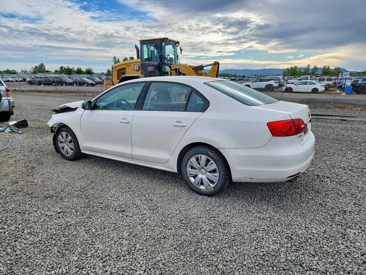 2011 Volkswagen Jetta Se White vin: 3VWDZ7AJ8BM375154