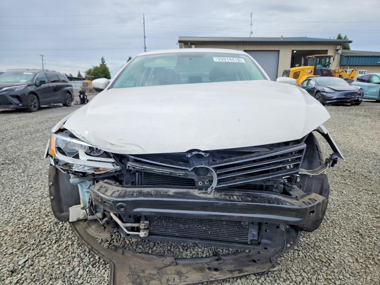 2011 Volkswagen Jetta Se White vin: 3VWDZ7AJ8BM375154