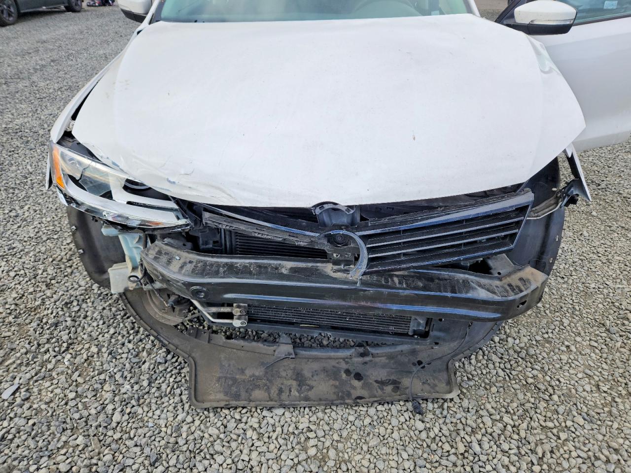2011 Volkswagen Jetta Se White vin: 3VWDZ7AJ8BM375154