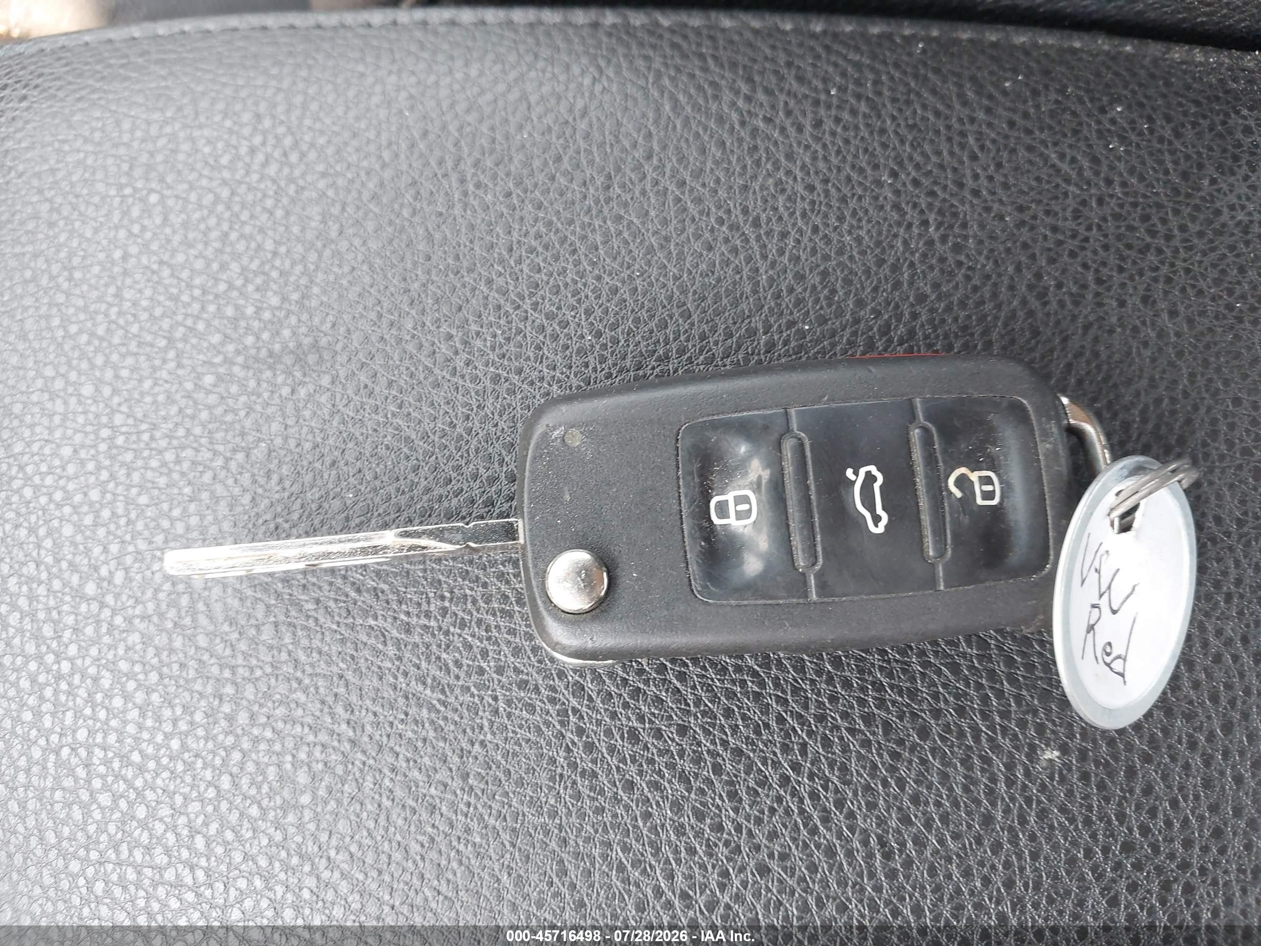 2011 Volkswagen Jetta 2.5l Se Red vin: 3VWDZ7AJ8BM375400