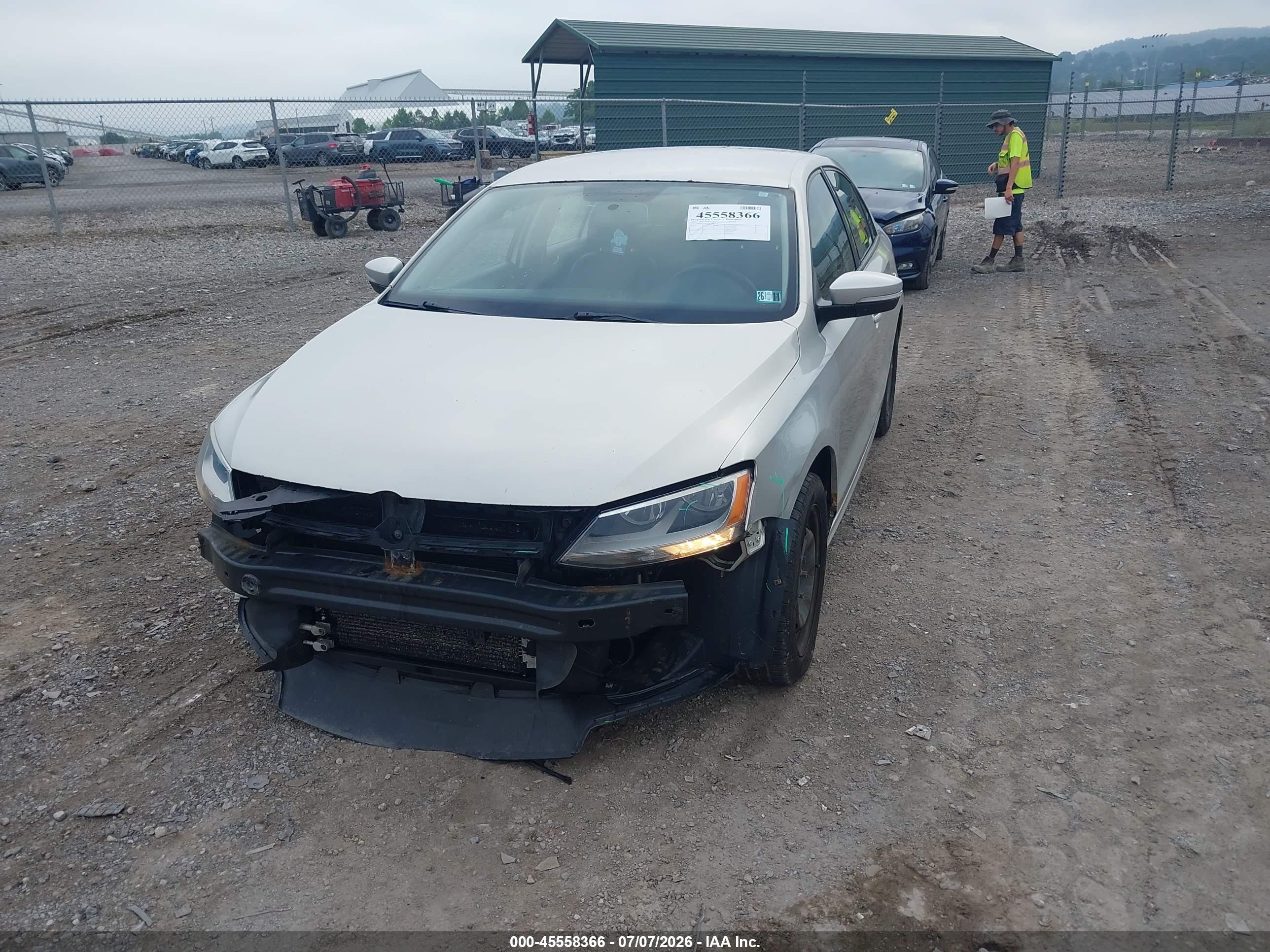 2011 Volkswagen Jetta 2.5l Se Silver vin: 3VWDZ7AJ8BM381309