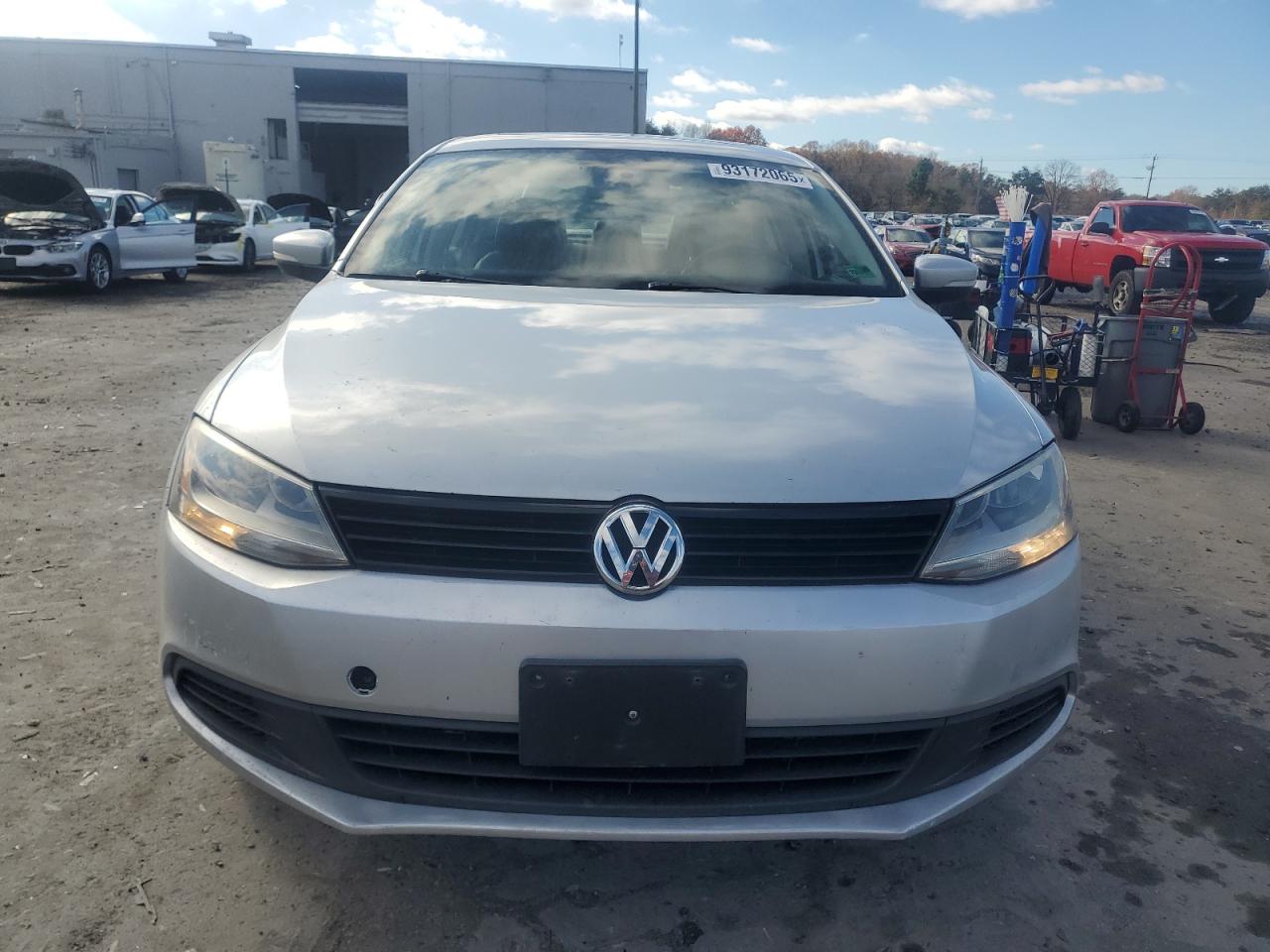 2011 Volkswagen Jetta Silver vin: 3VWDZ7AJ9BM320132