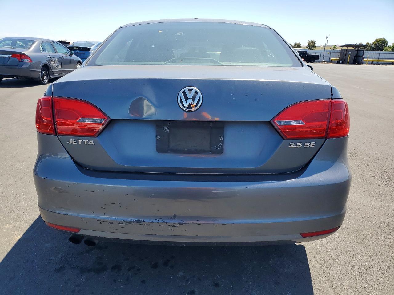 2011 Volkswagen Jetta Se Серый vin: 3VWDZ7AJ9BM324844