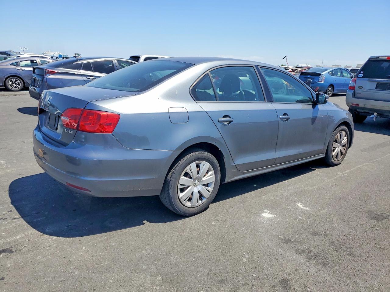 2011 Volkswagen Jetta Se Серый vin: 3VWDZ7AJ9BM324844
